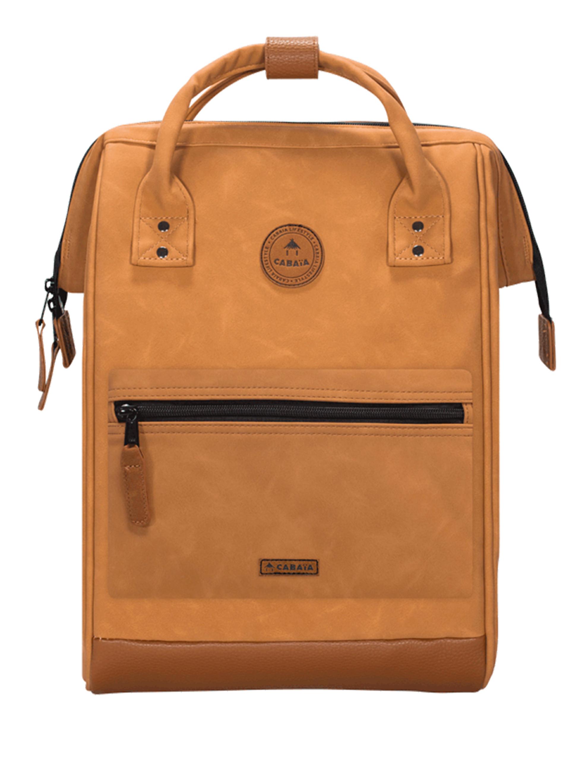 Rucksack aus Kunstleder "Adventurer Large"  Moscou Camel