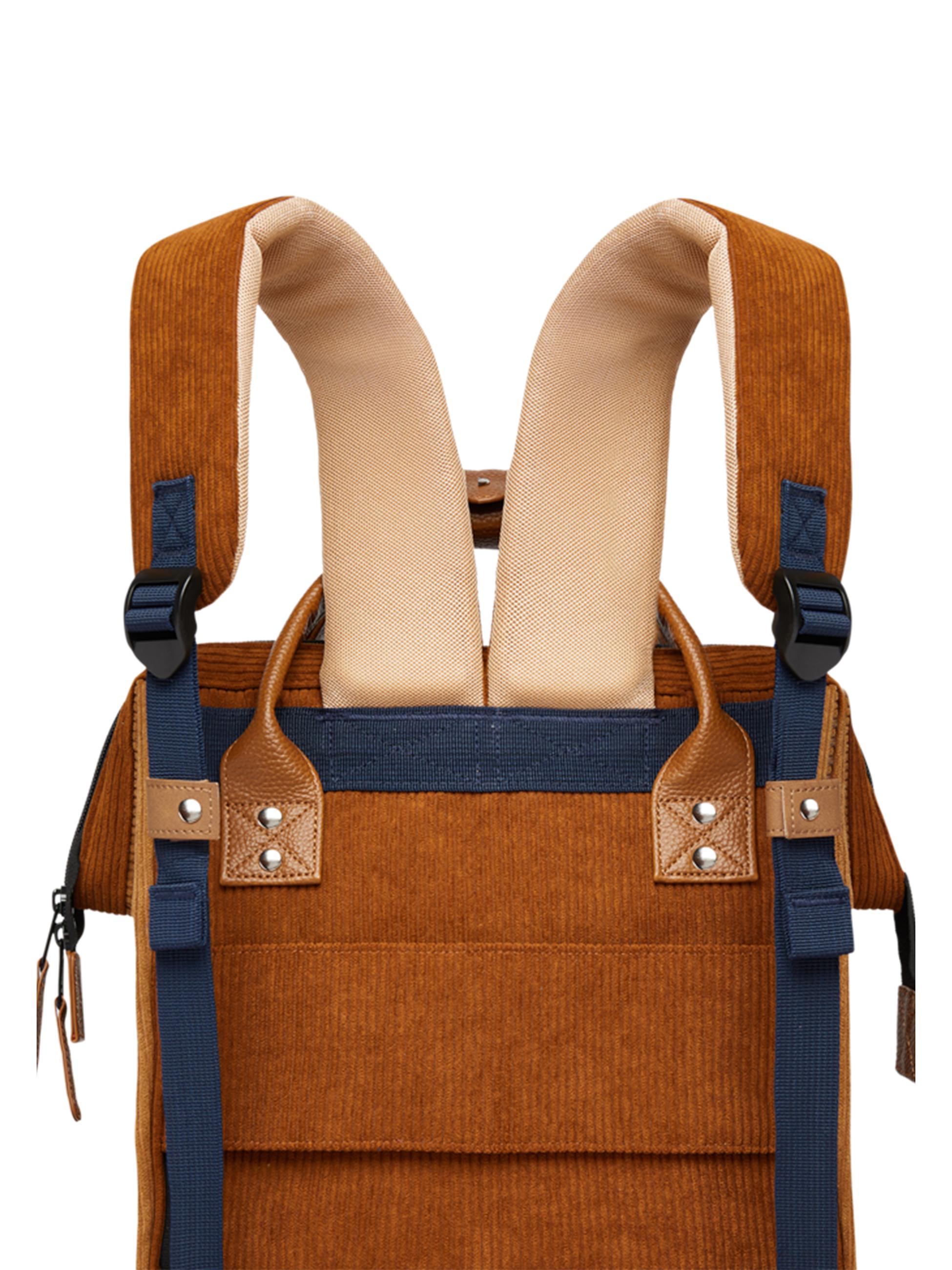 Rucksack Cord-Optik "Adventurer Medium" Canton Brown