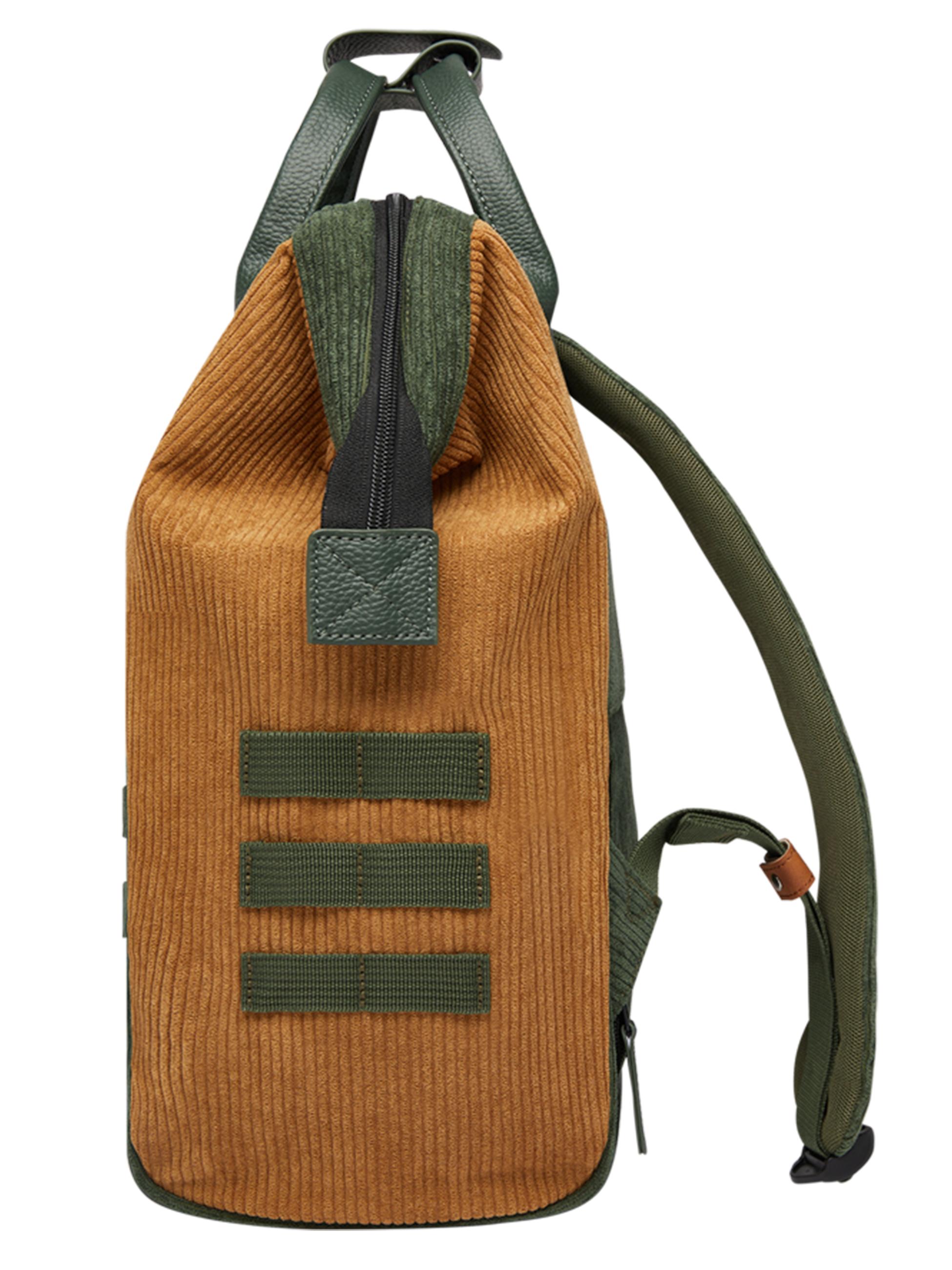 Rucksack Cord-Optik "Adventurer Medium" Doha Green