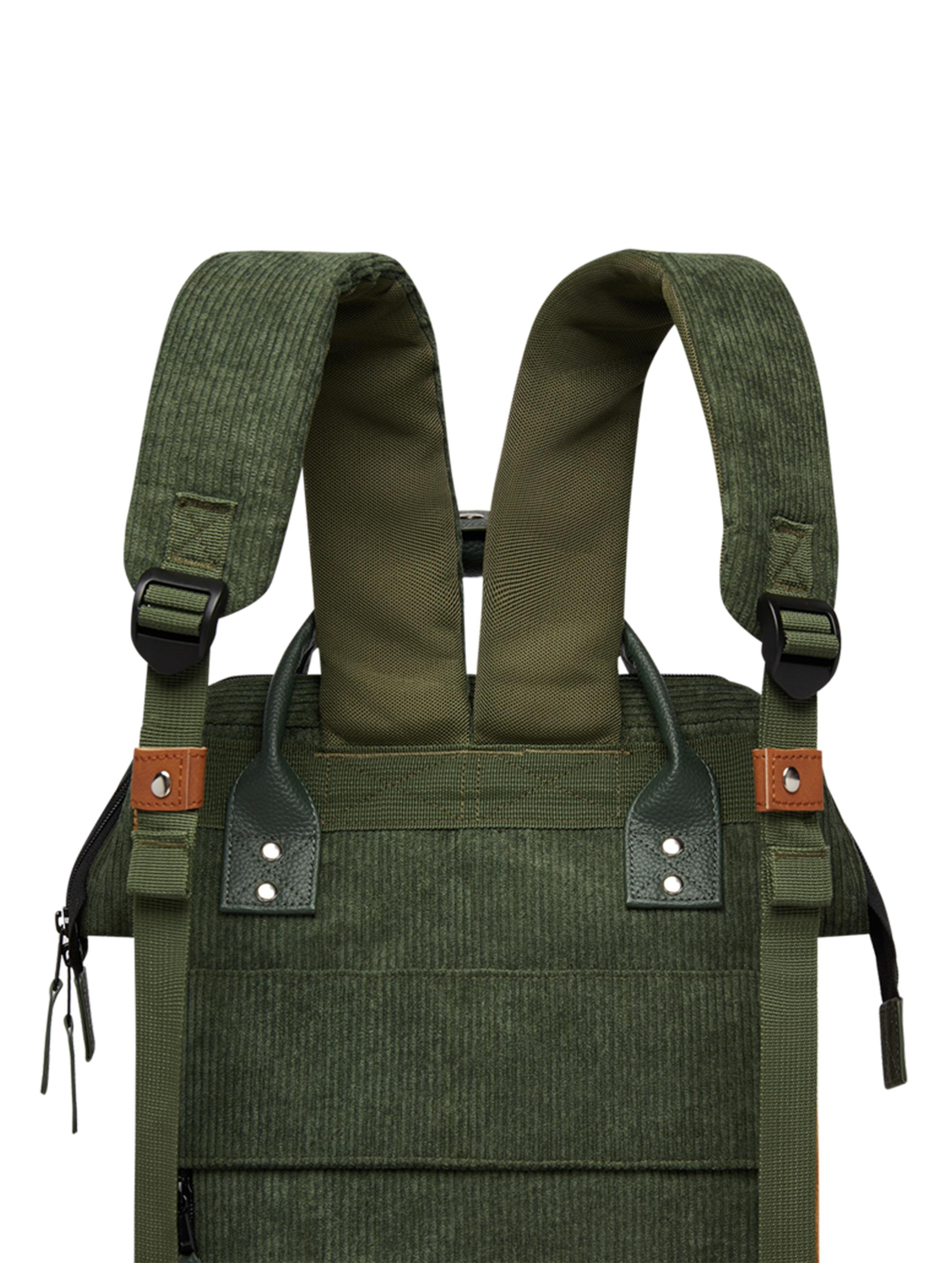 Rucksack Cord-Optik "Adventurer Medium" Doha Green