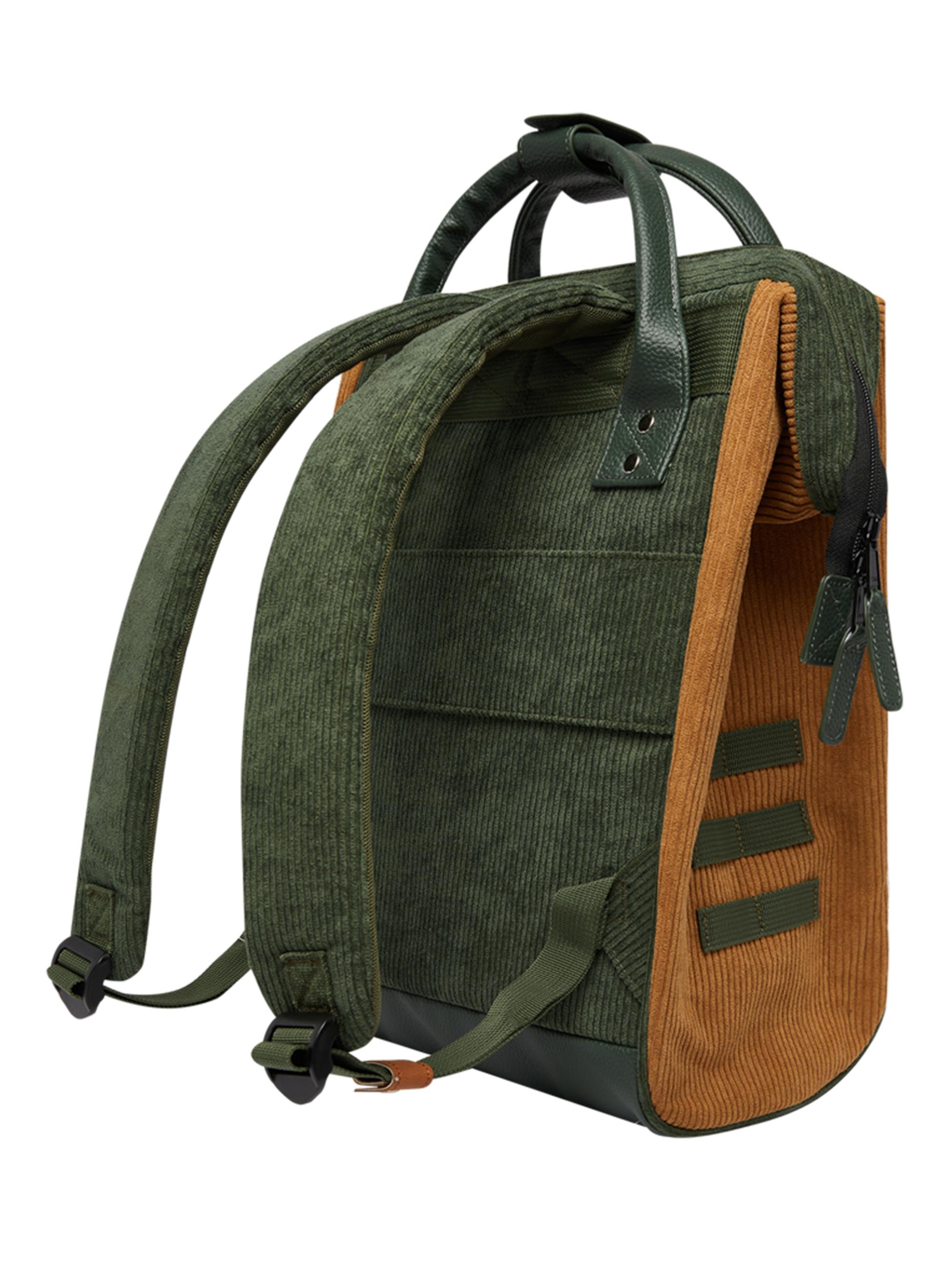 Rucksack Cord-Optik "Adventurer Medium" Doha Green