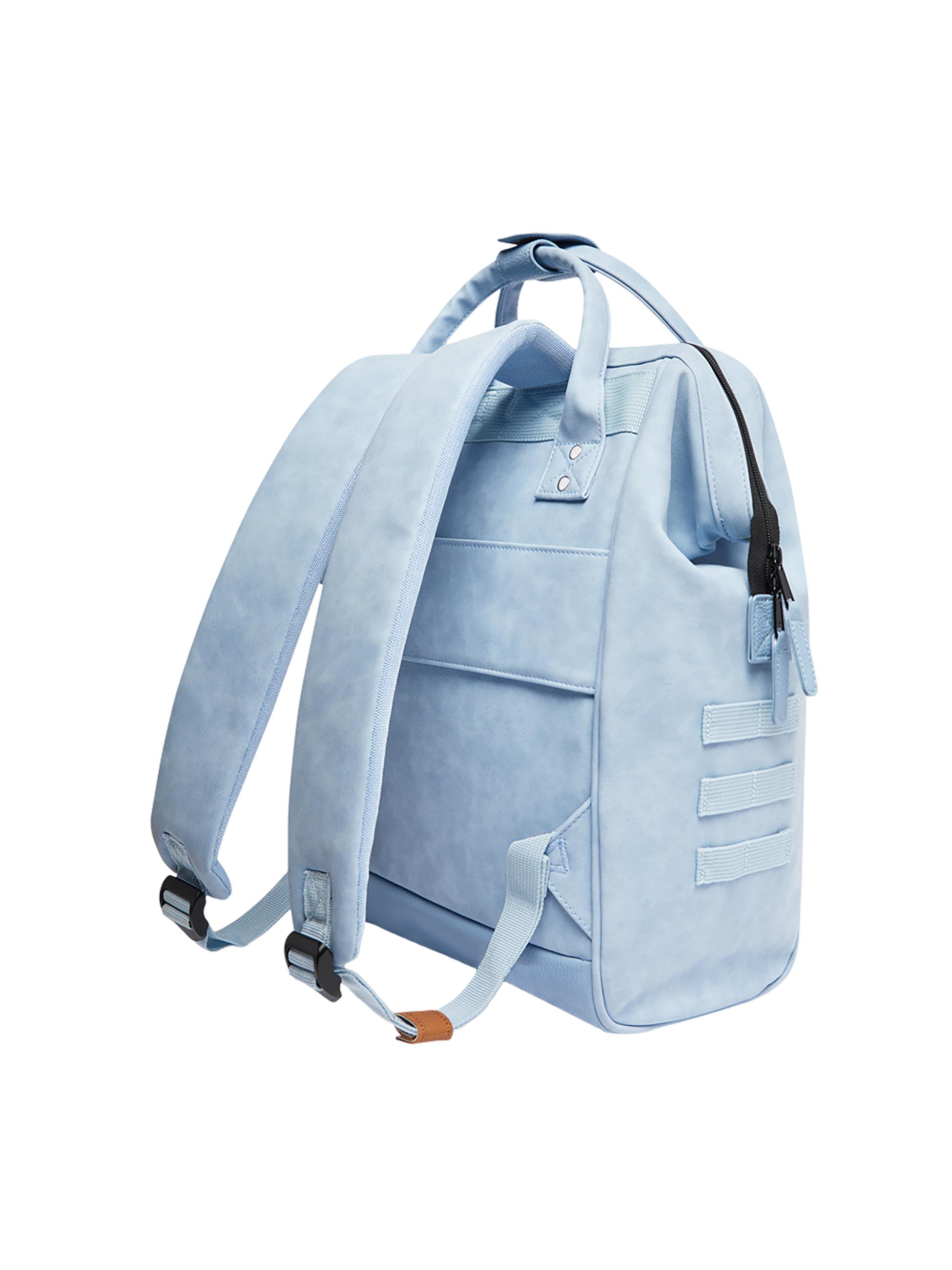 Rucksack aus Kunstleder "Adventurer Medium" Guayaquil Light Blue