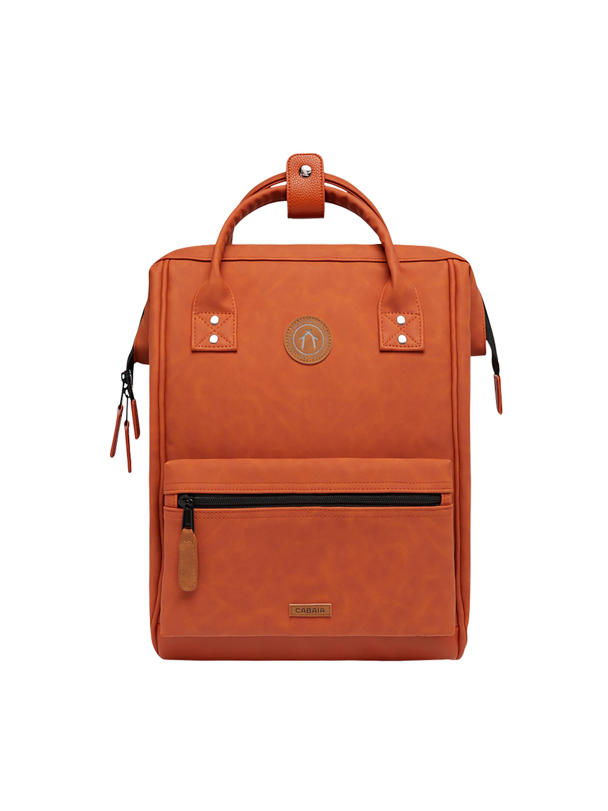 Rucksack aus Kunstleder "Adventurer Medium" Tanta Orange