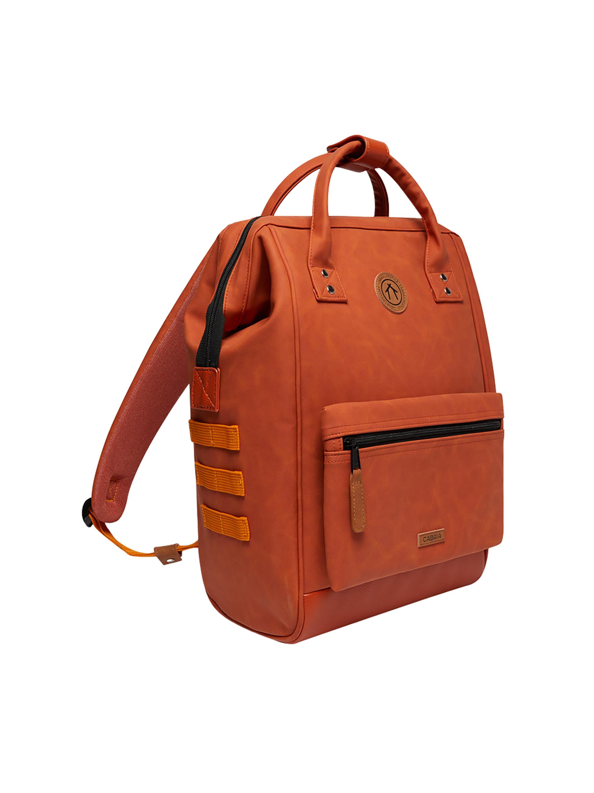 Rucksack aus Kunstleder "Adventurer Medium" Tanta Orange