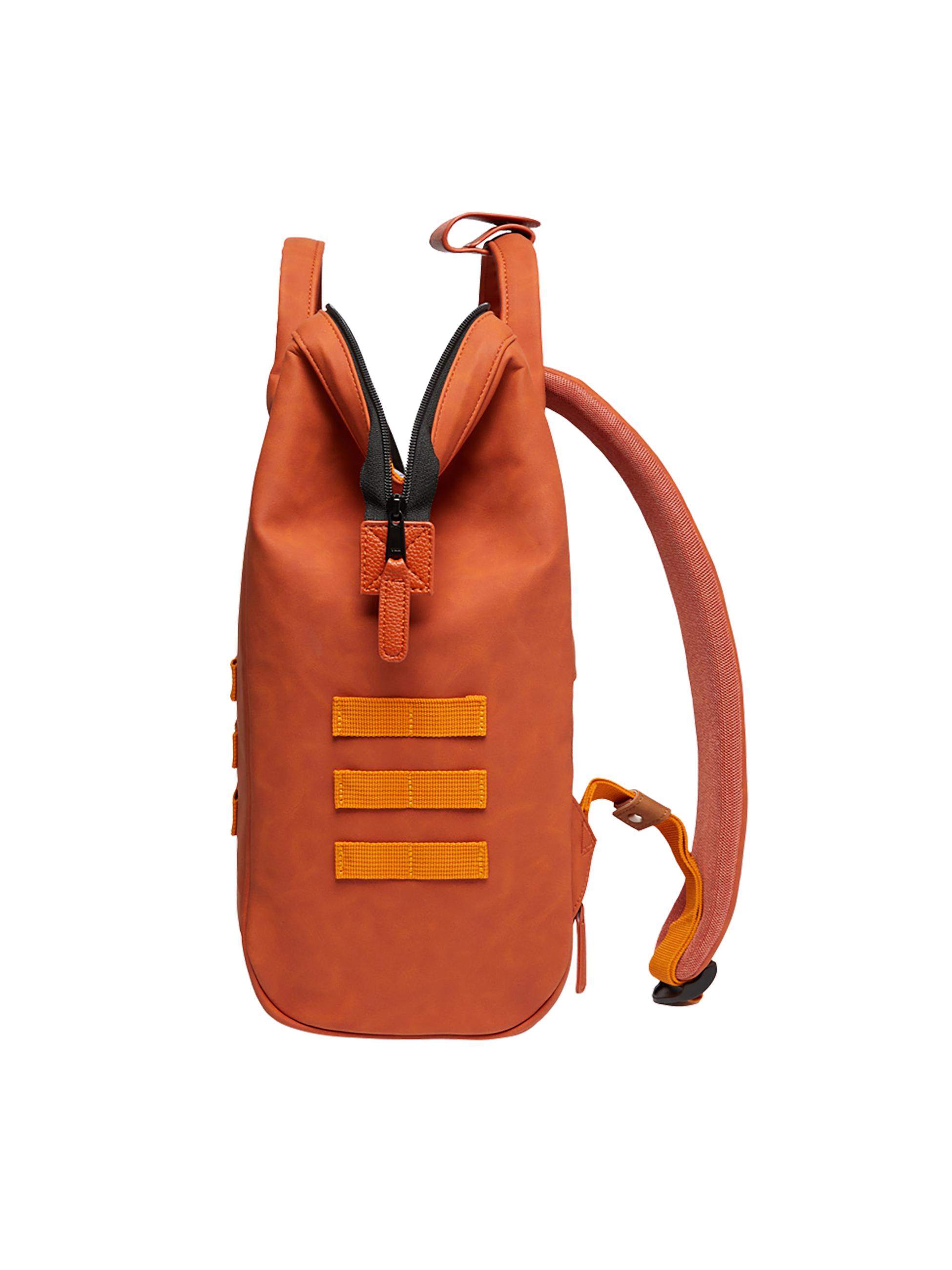 Rucksack aus Kunstleder "Adventurer Medium" Tanta Orange