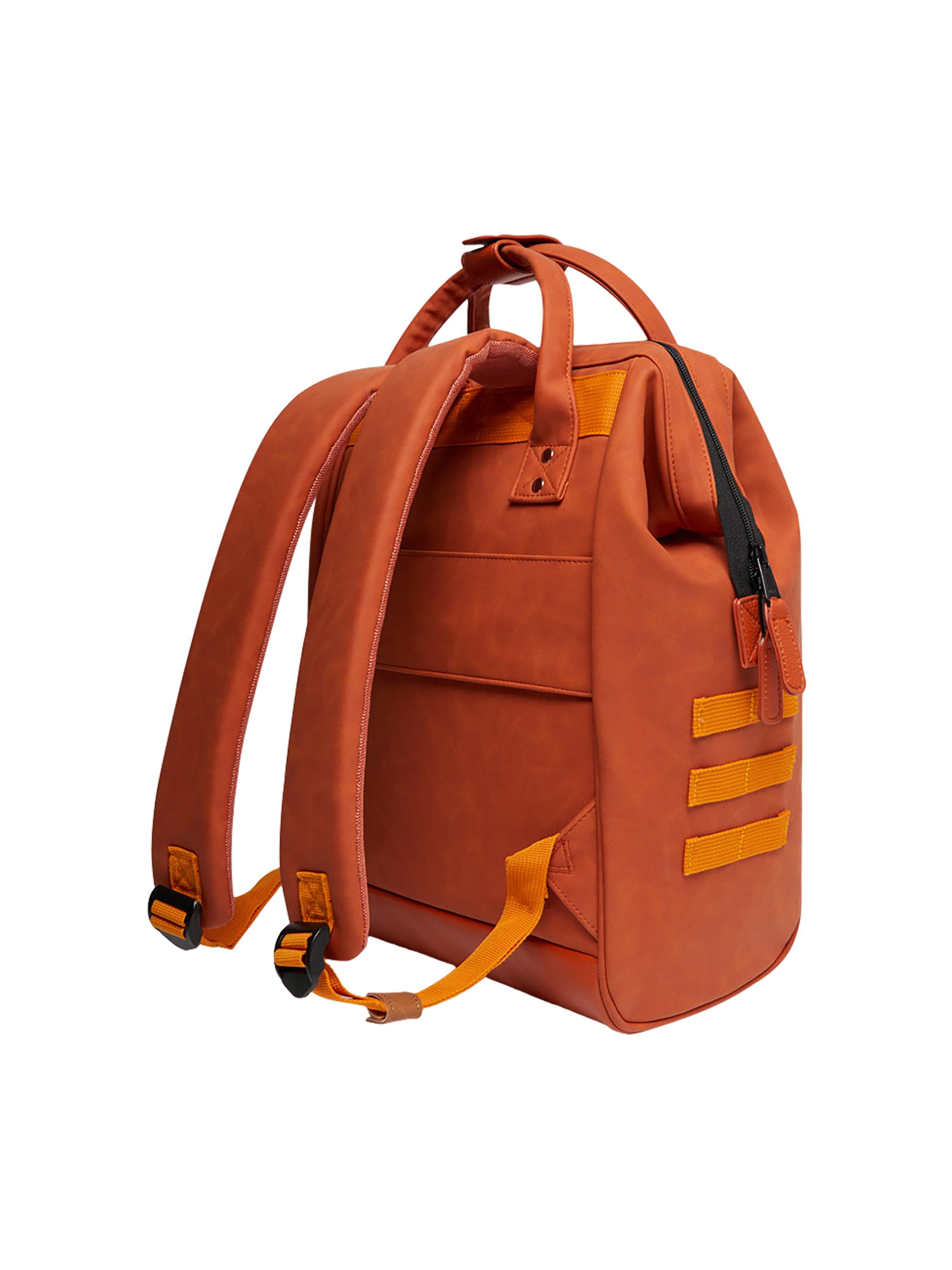 Rucksack aus Kunstleder "Adventurer Medium" Tanta Orange