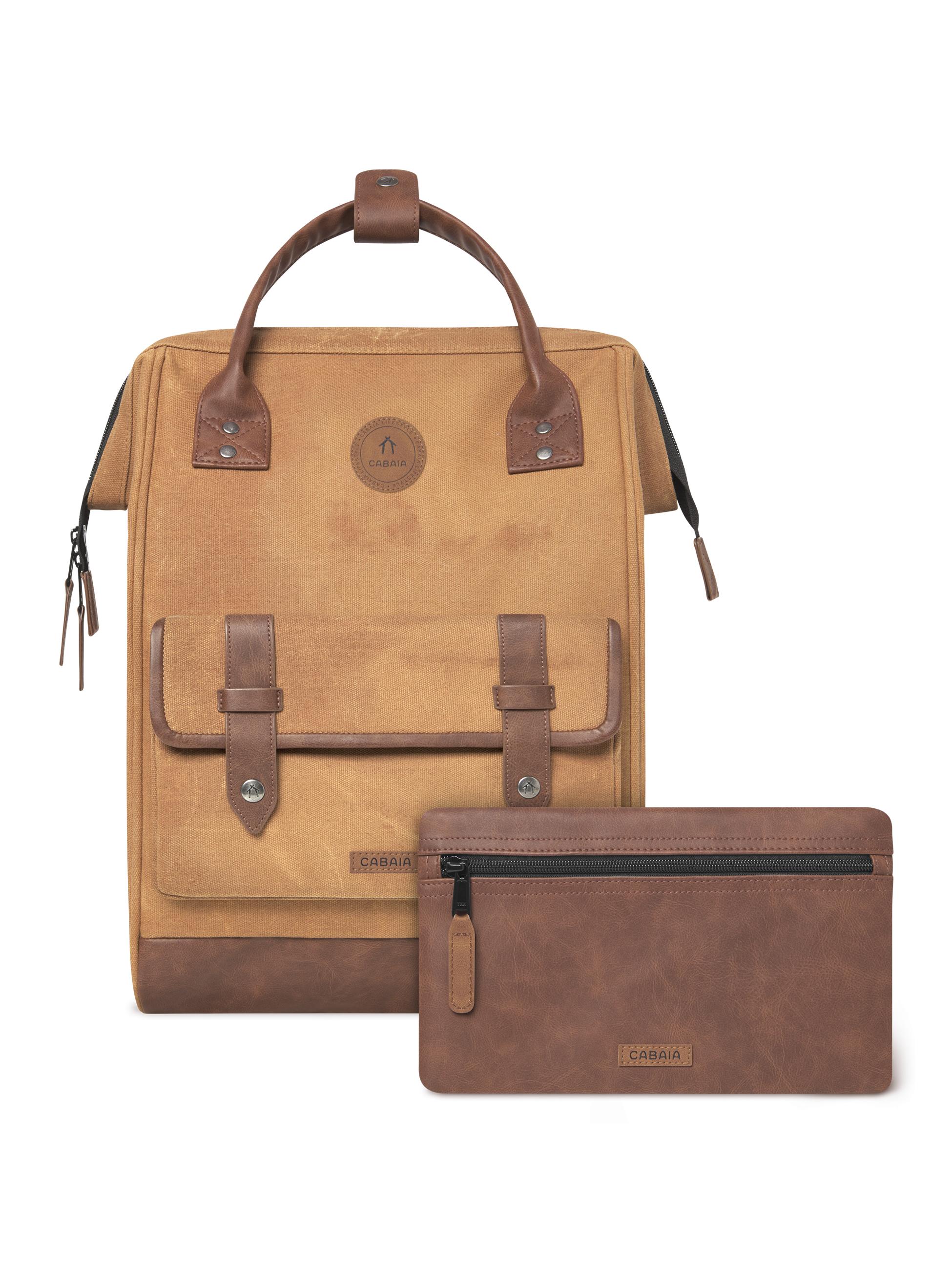 Tagesrucksack "Adventurer M Waxed Cotton" Colombo Brown