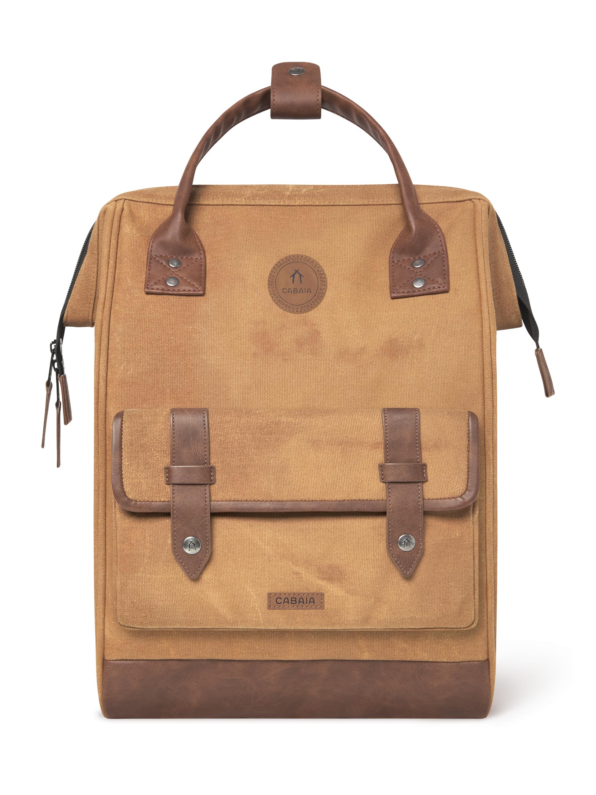 Tagesrucksack "Adventurer M Waxed Cotton" Colombo Brown