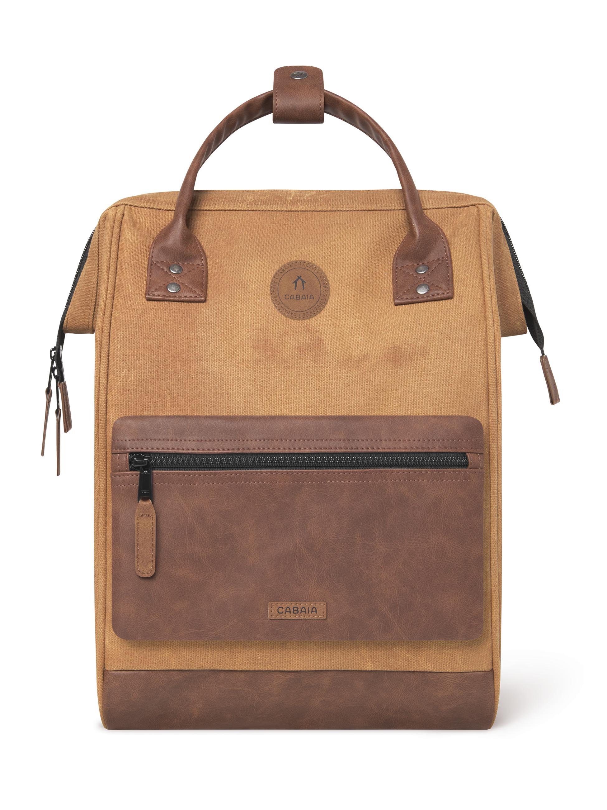 Tagesrucksack "Adventurer M Waxed Cotton" Colombo Brown