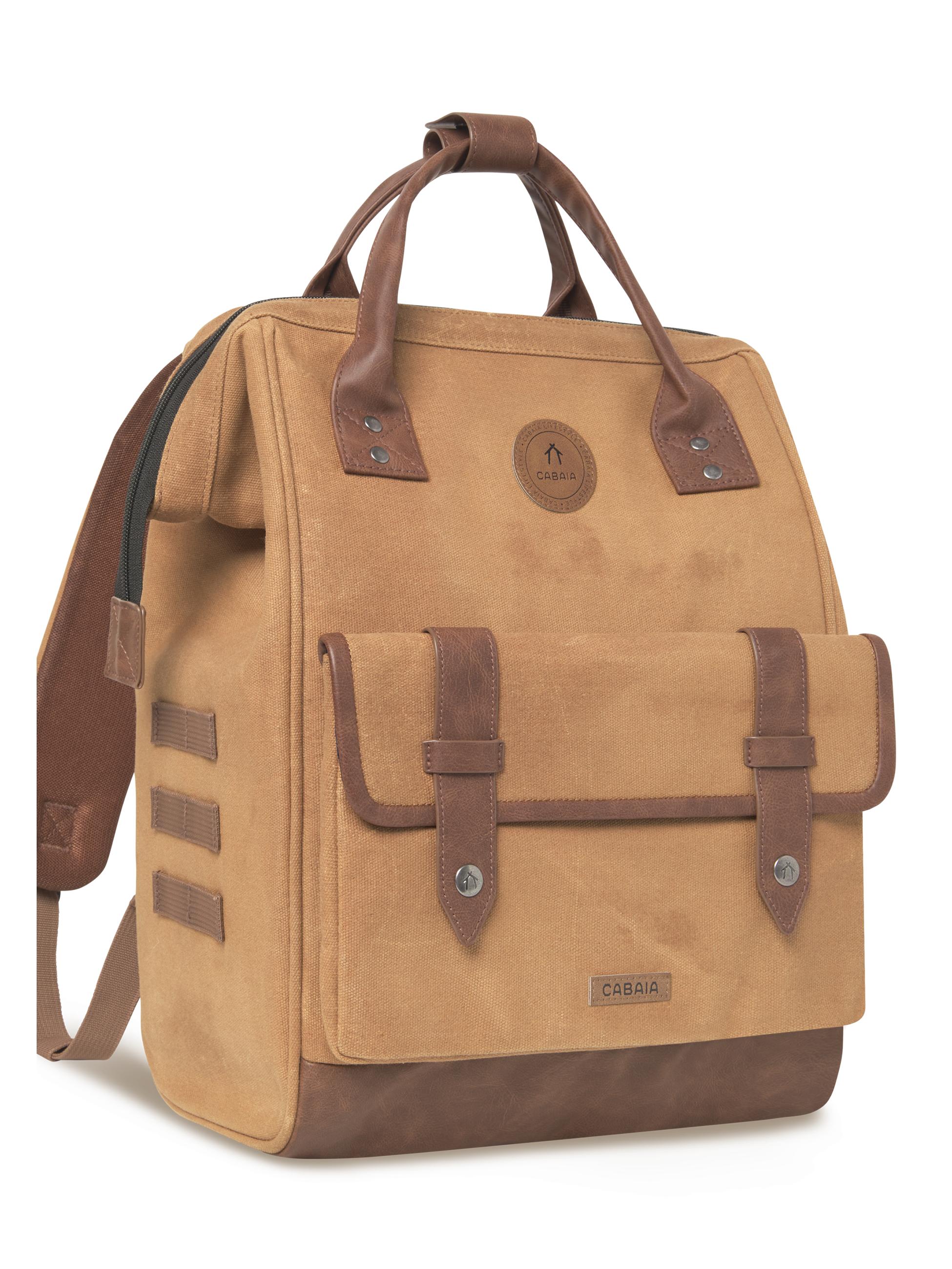 Tagesrucksack "Adventurer M Waxed Cotton" Colombo Brown