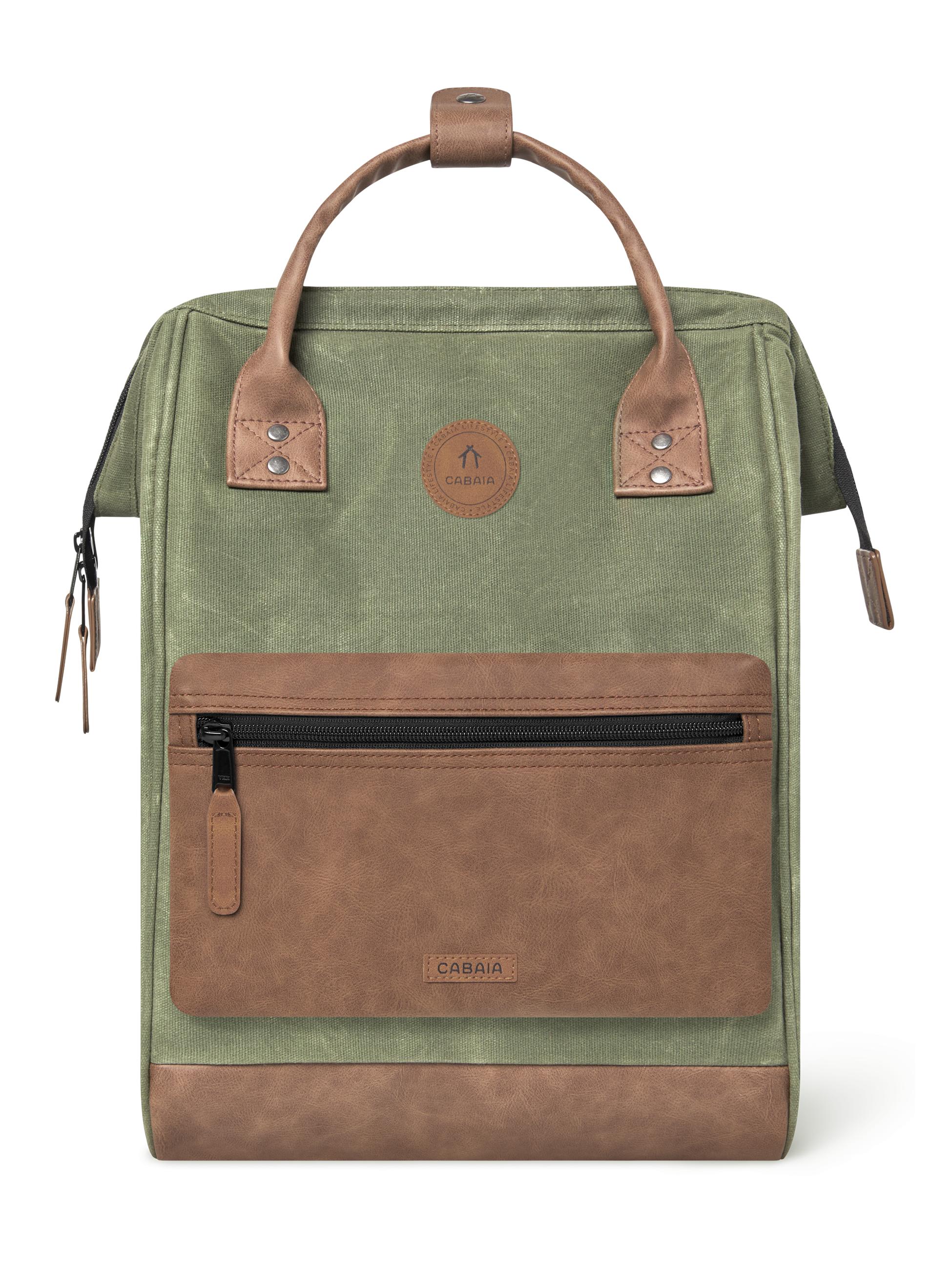 Tagesrucksack "Adventurer M Waxed Cotton" Nicosie Green