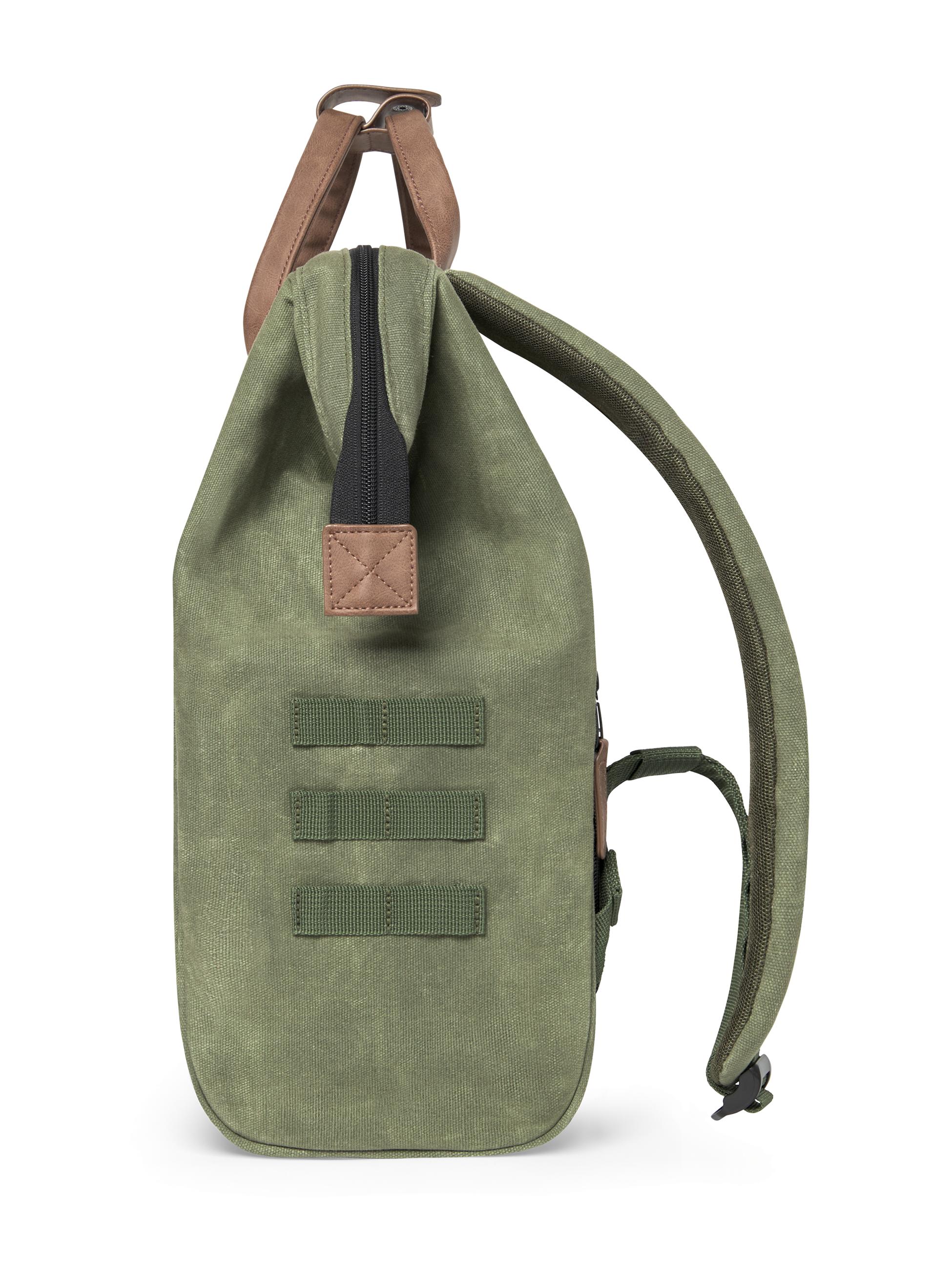 Tagesrucksack "Adventurer M Waxed Cotton" Nicosie Green