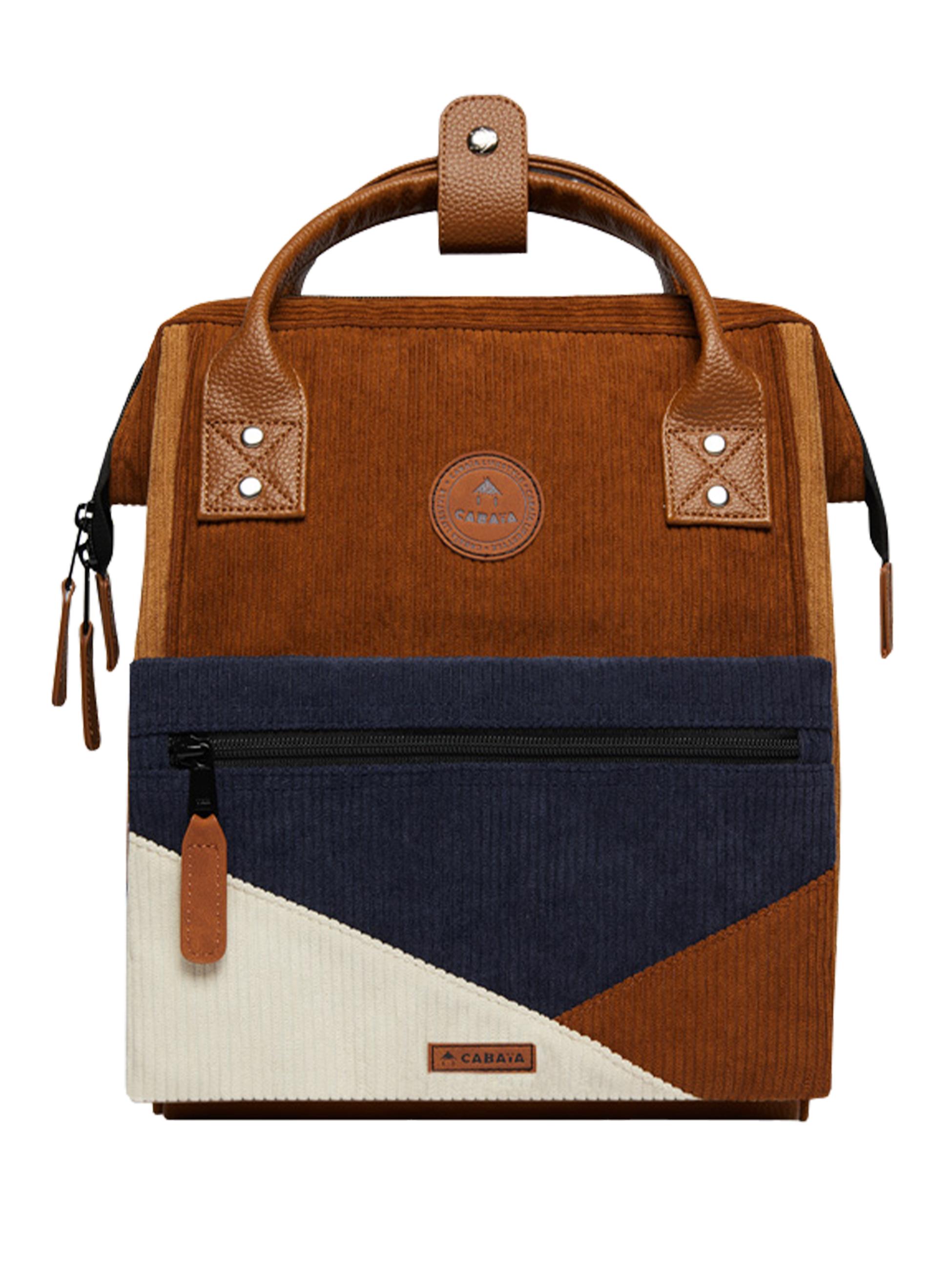 Rucksack Adventurer Small Cord Recycled Canton Brown