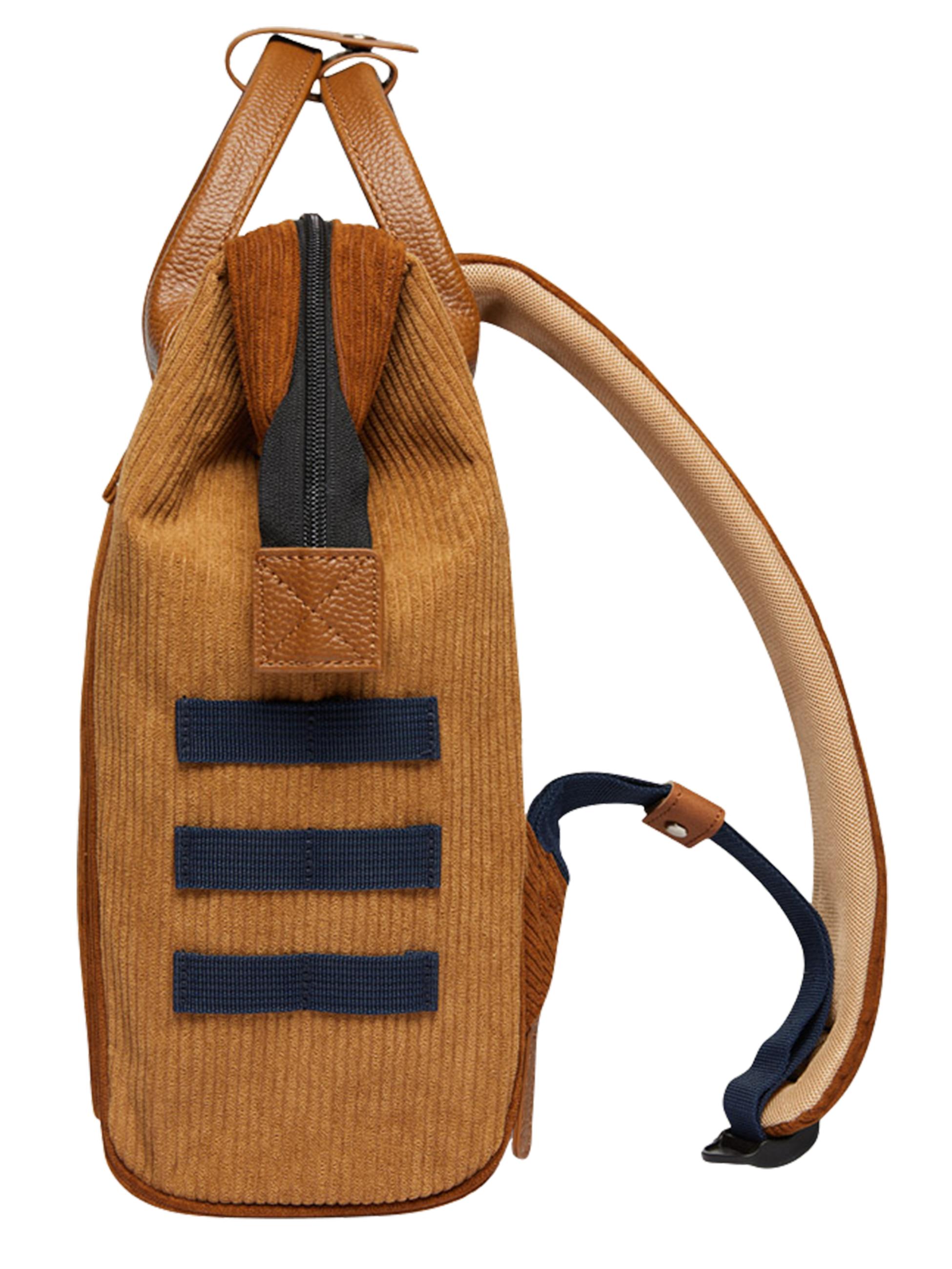 Rucksack Adventurer Small Cord Recycled Canton Brown