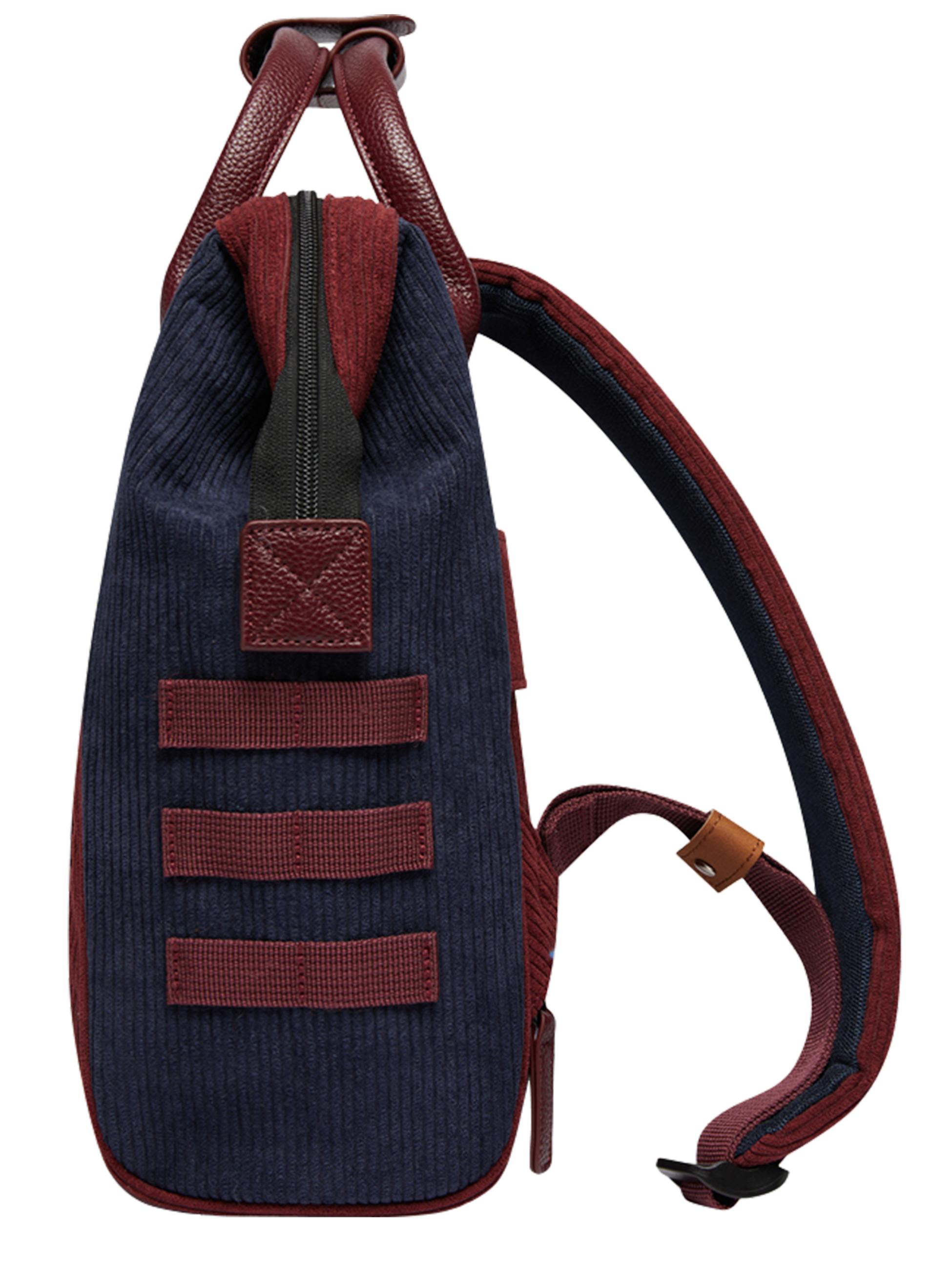 Rucksack Adventurer Small Cord Recycled Radom Bordeaux