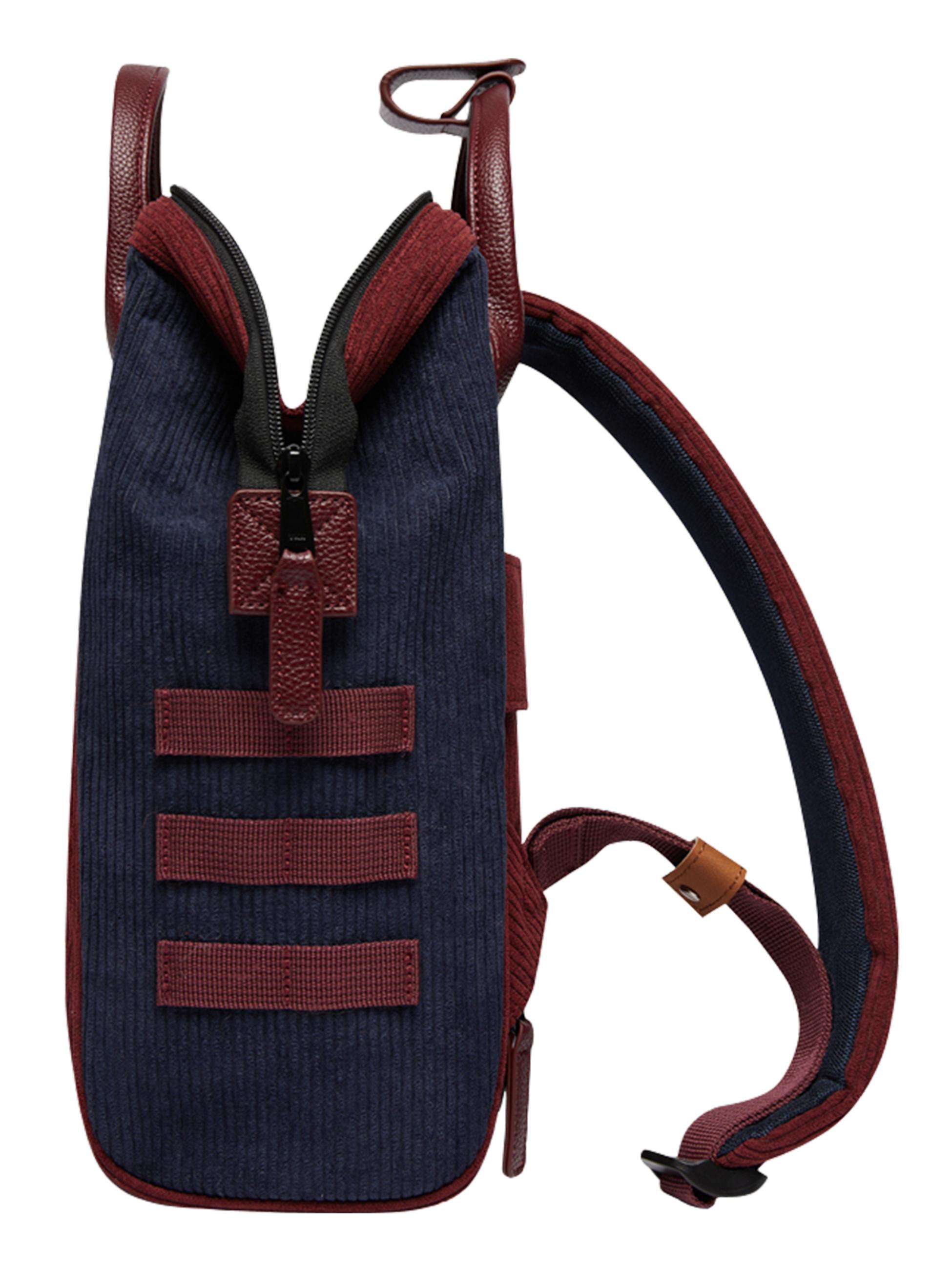 Rucksack Adventurer Small Cord Recycled Radom Bordeaux