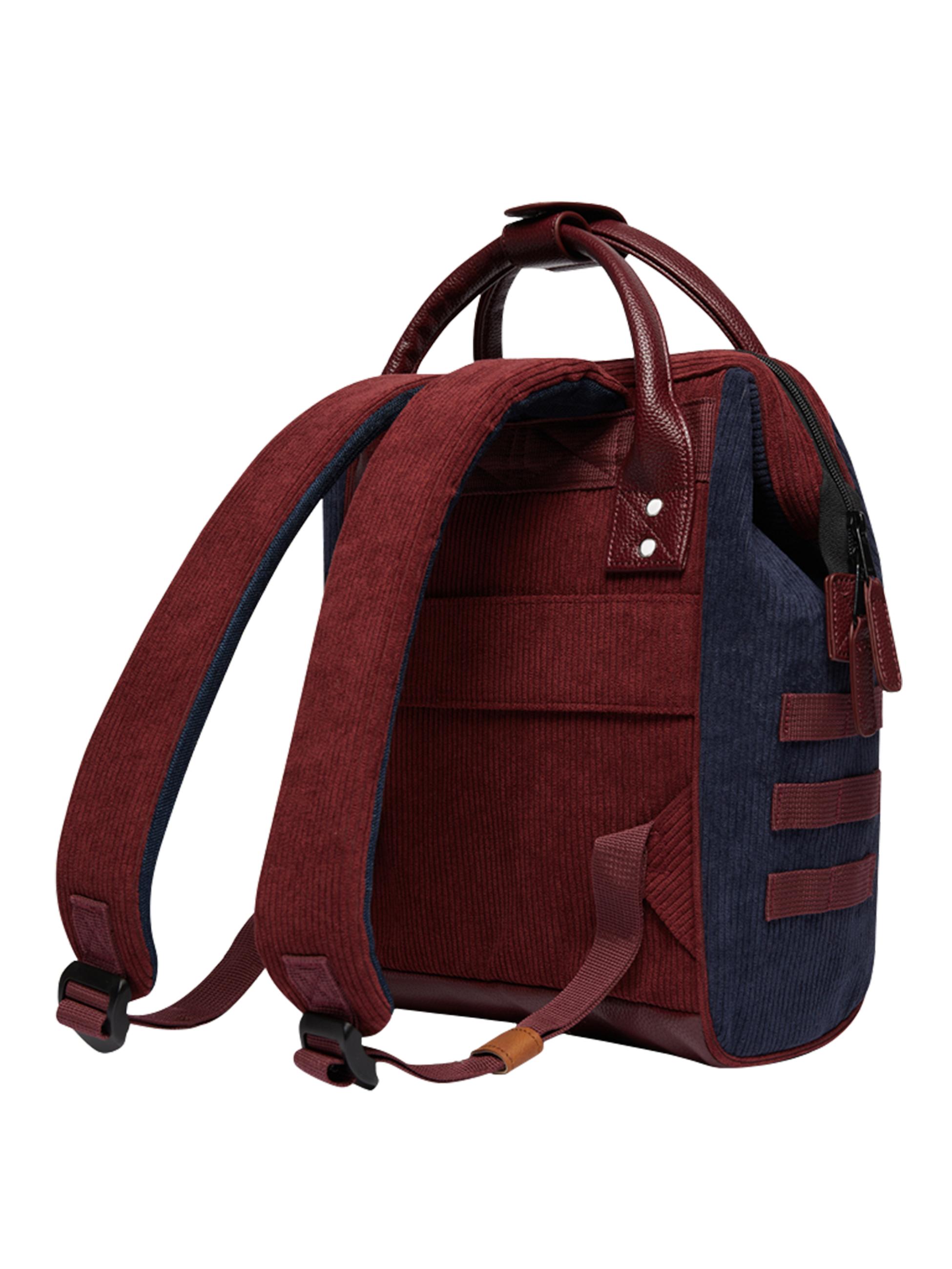 Rucksack Adventurer Small Cord Recycled Radom Bordeaux