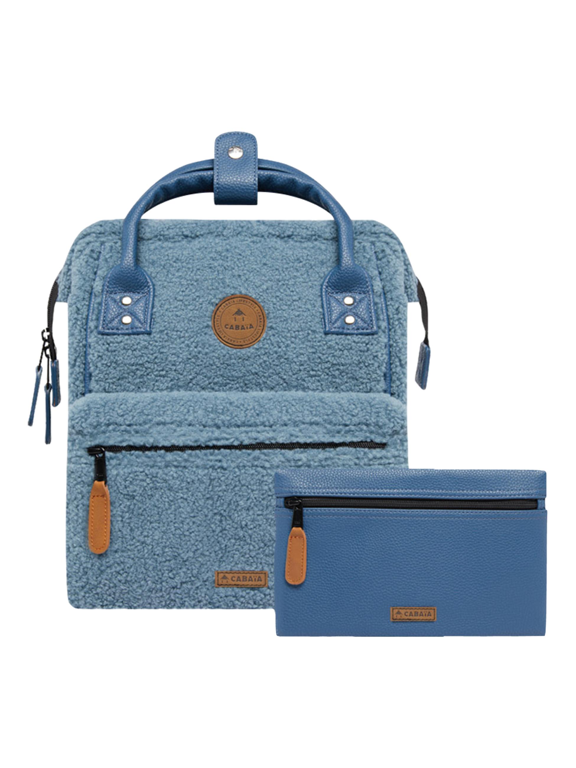 Rucksack Adventurer Small Fleece Liege Blue