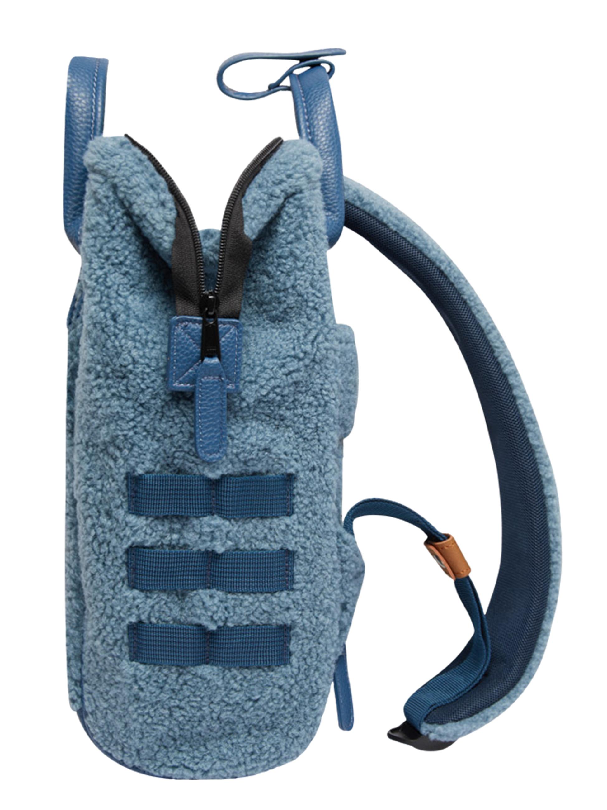 Rucksack Adventurer Small Fleece Liege Blue