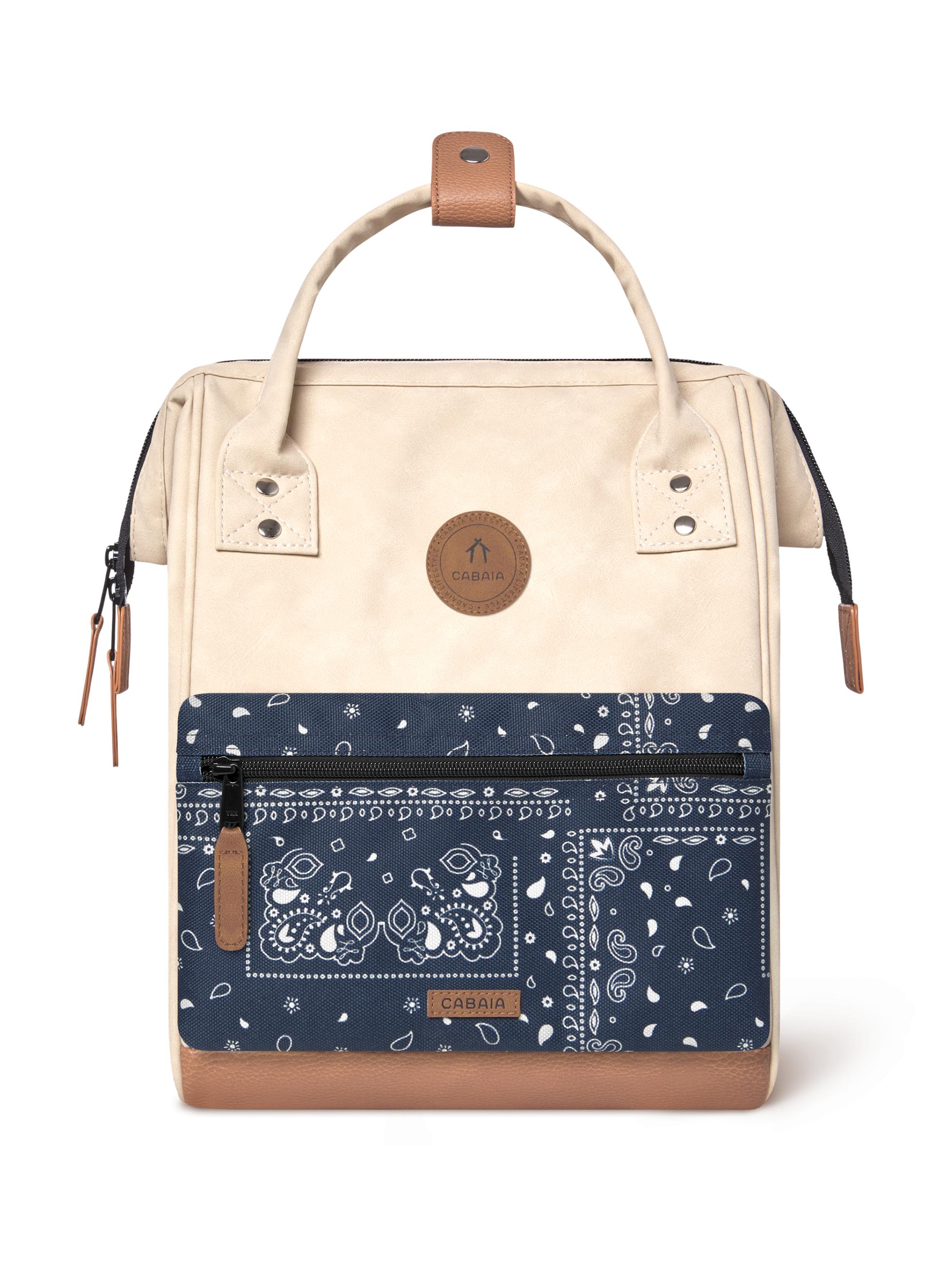 Rucksack-Tasche Adventurer Small Vegan Nubuck Andenne Beige