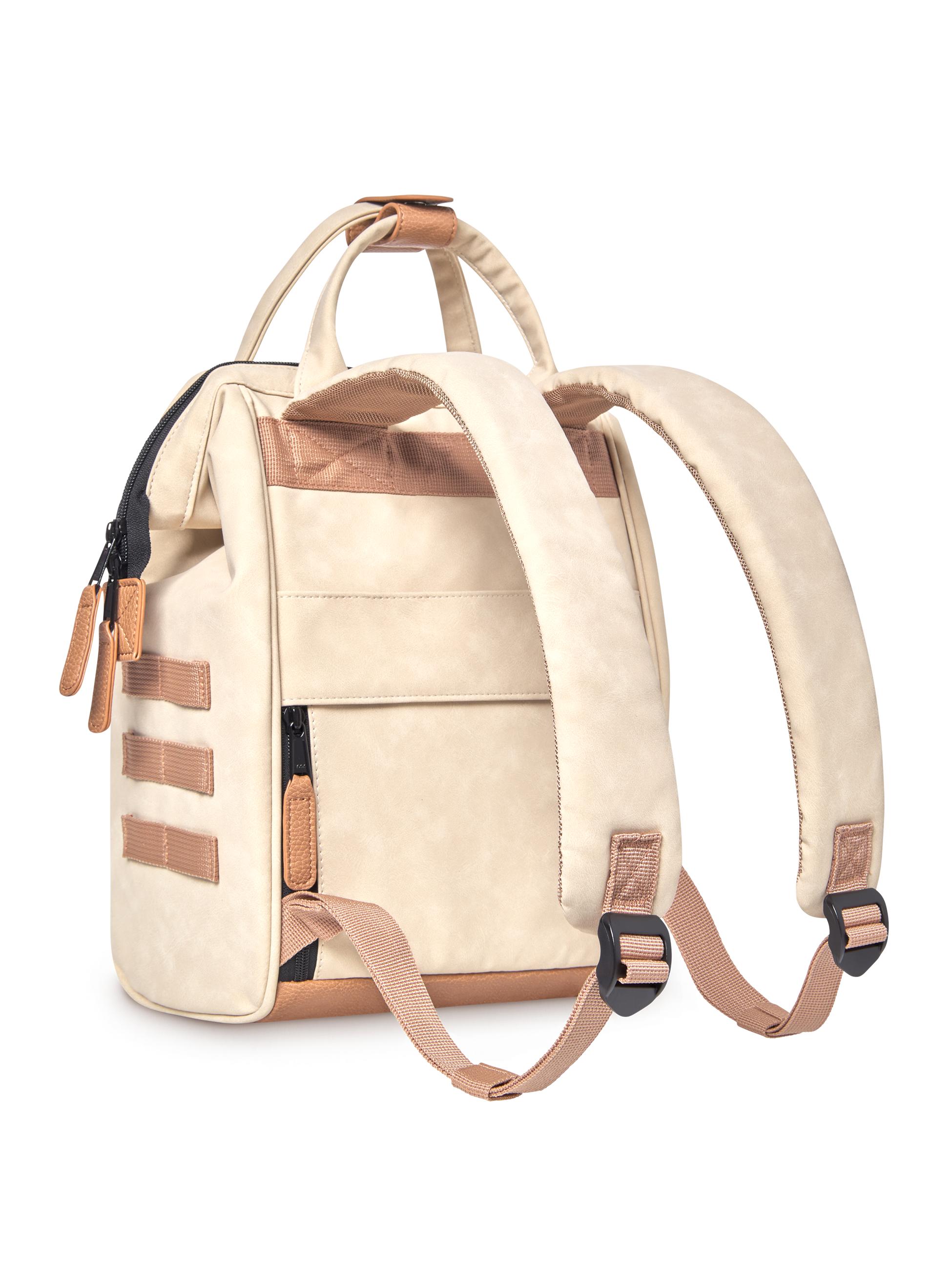 Rucksack-Tasche Adventurer Small Vegan Nubuck Andenne Beige