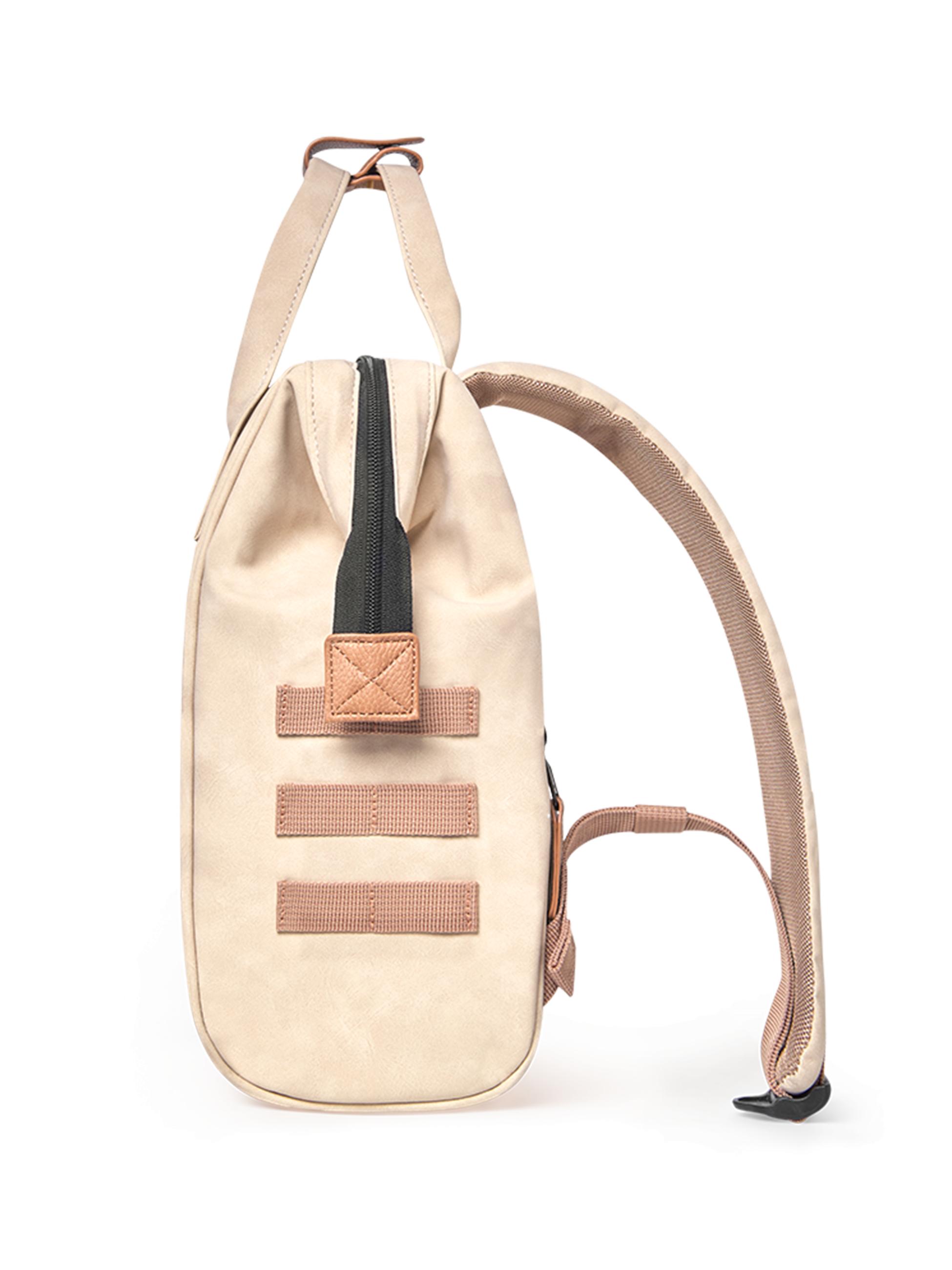 Rucksack-Tasche Adventurer Small Vegan Nubuck Andenne Beige