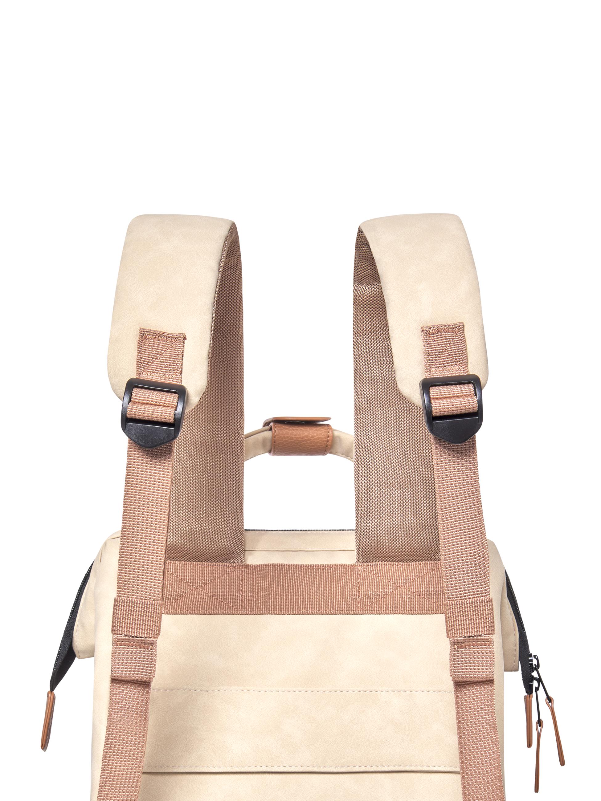 Rucksack-Tasche Adventurer Small Vegan Nubuck Andenne Beige