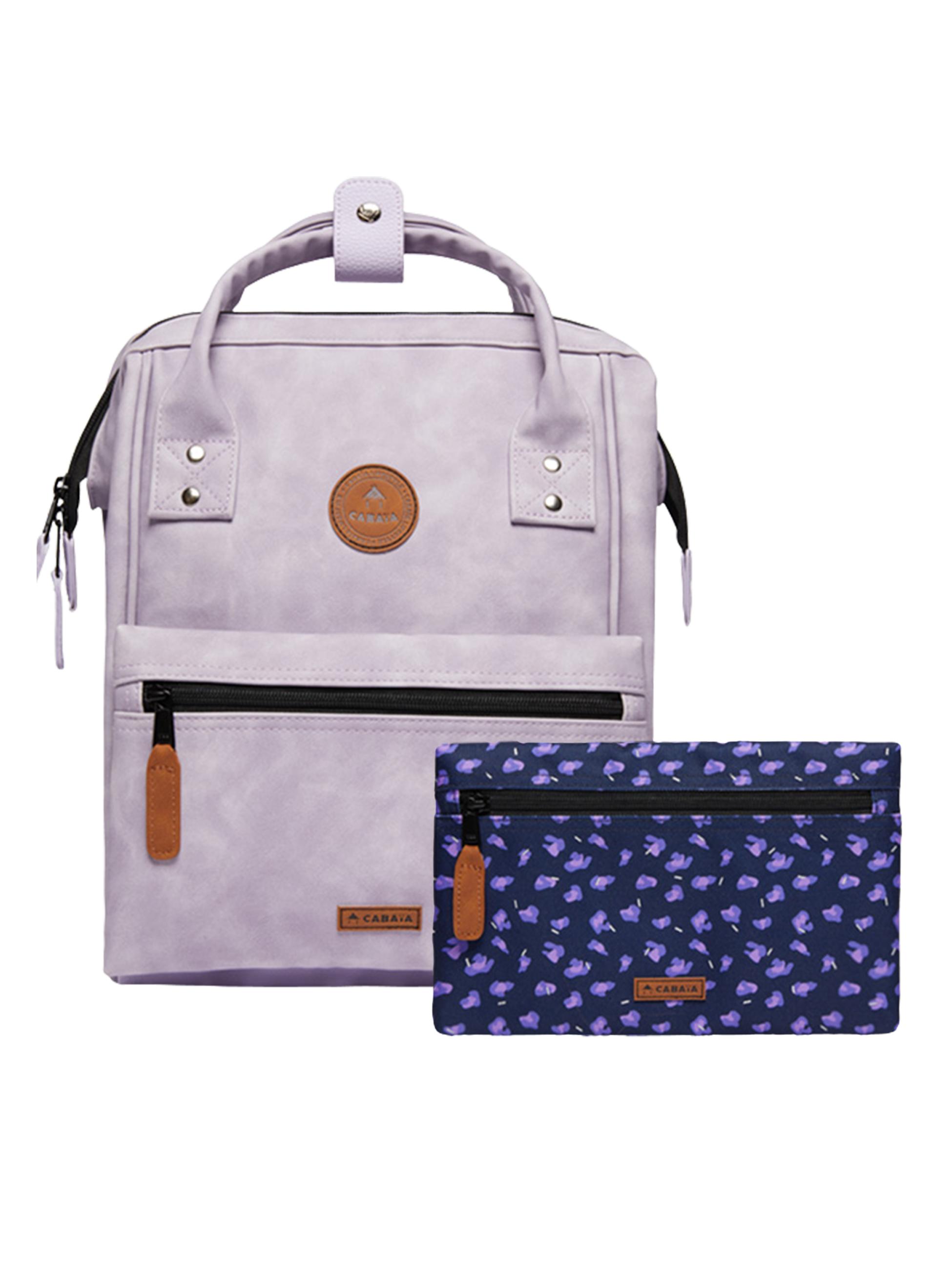 Rucksack-Tasche Adventurer Small Vegan Nubuck Arad Lilac