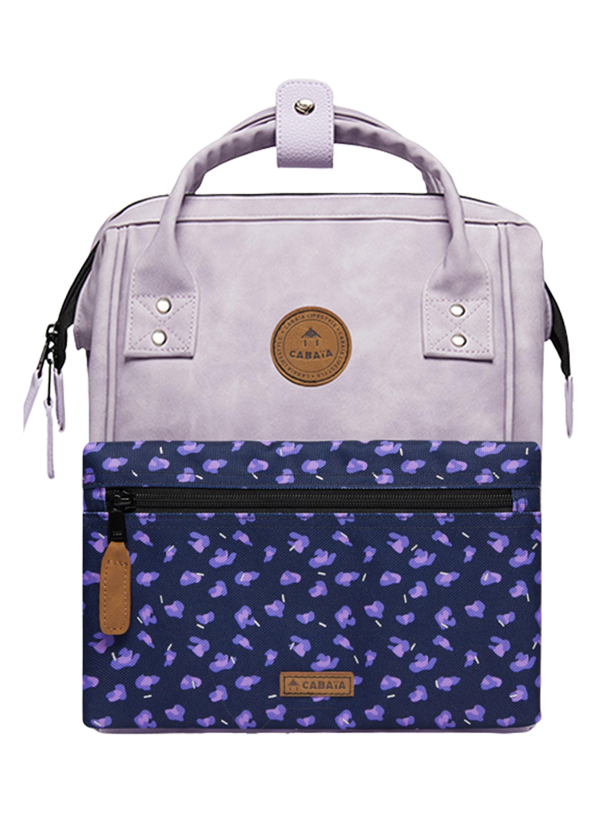 Rucksack-Tasche Adventurer Small Vegan Nubuck Arad Lilac