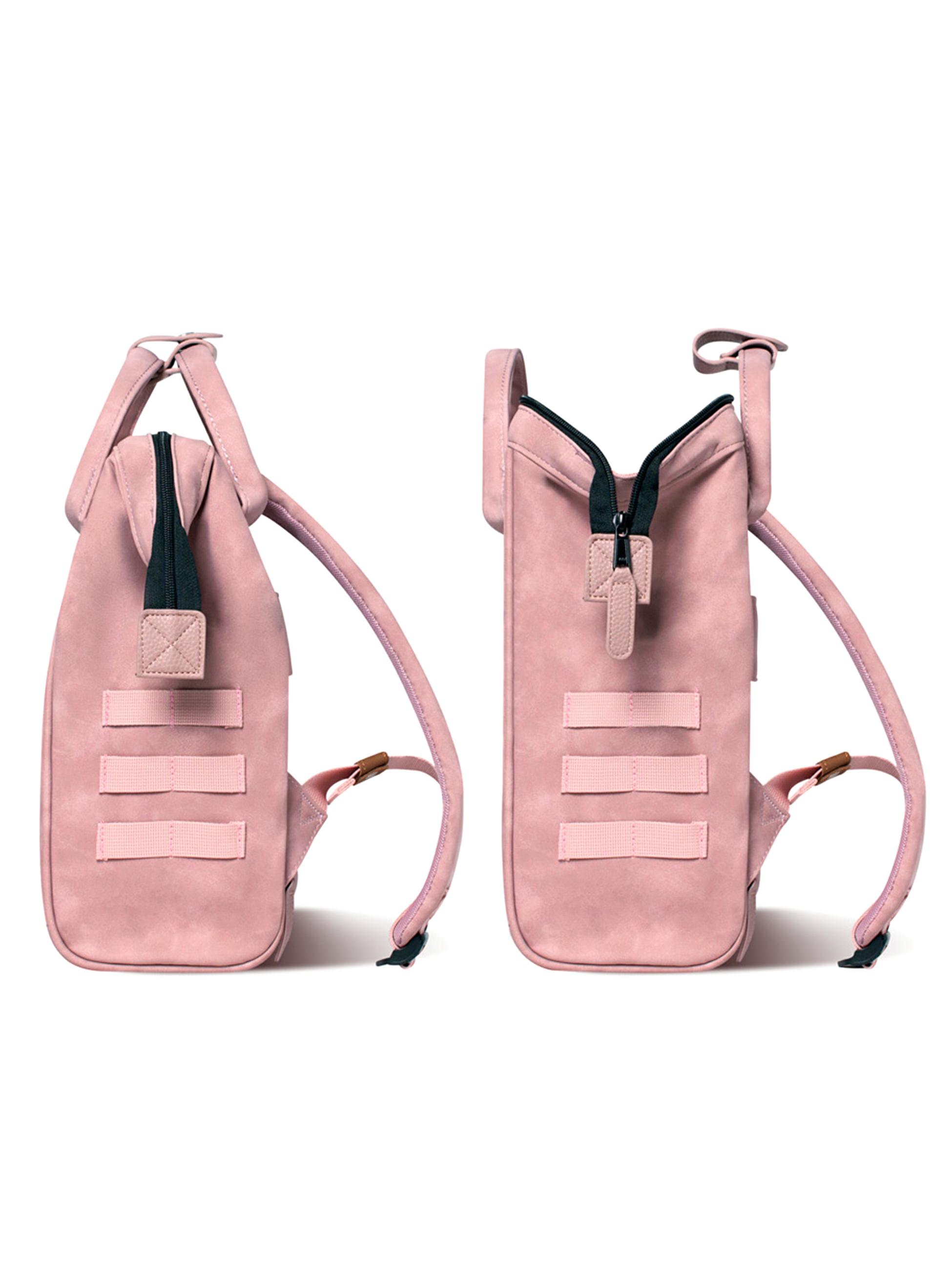 Rucksack-Tasche Adventurer Small Vegan Nubuck Male Pink