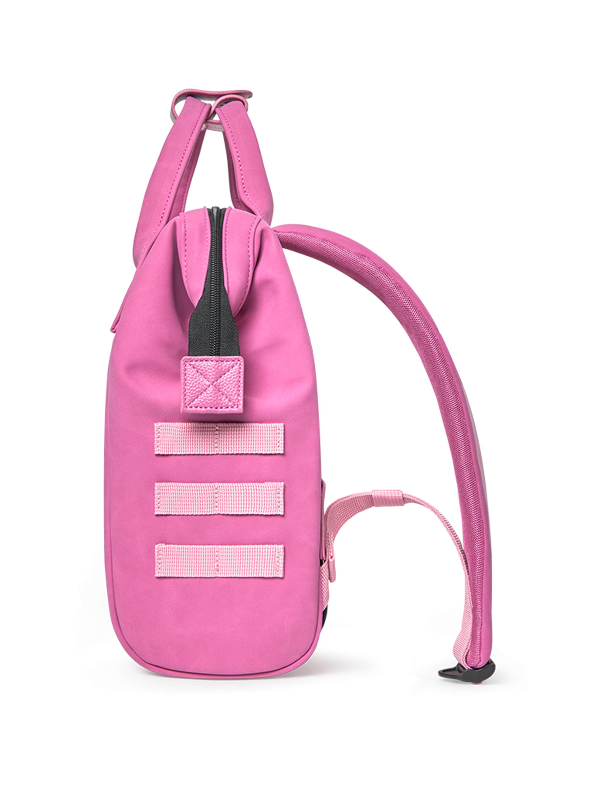 Rucksack-Tasche Adventurer Small Vegan Nubuck Nantes Pink