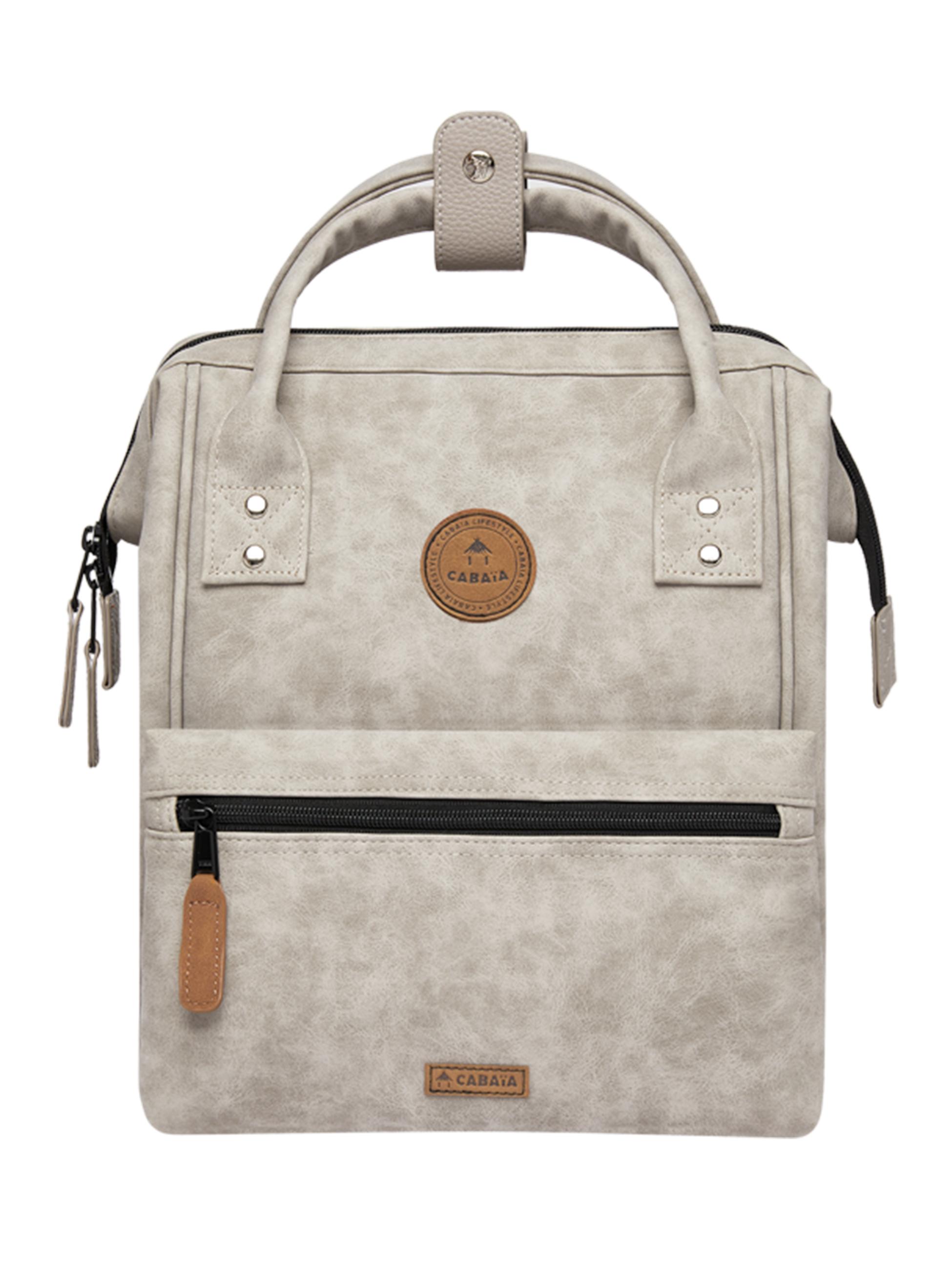 Rucksack-Tasche Adventurer Small Vegan Nubuck Reims Grey