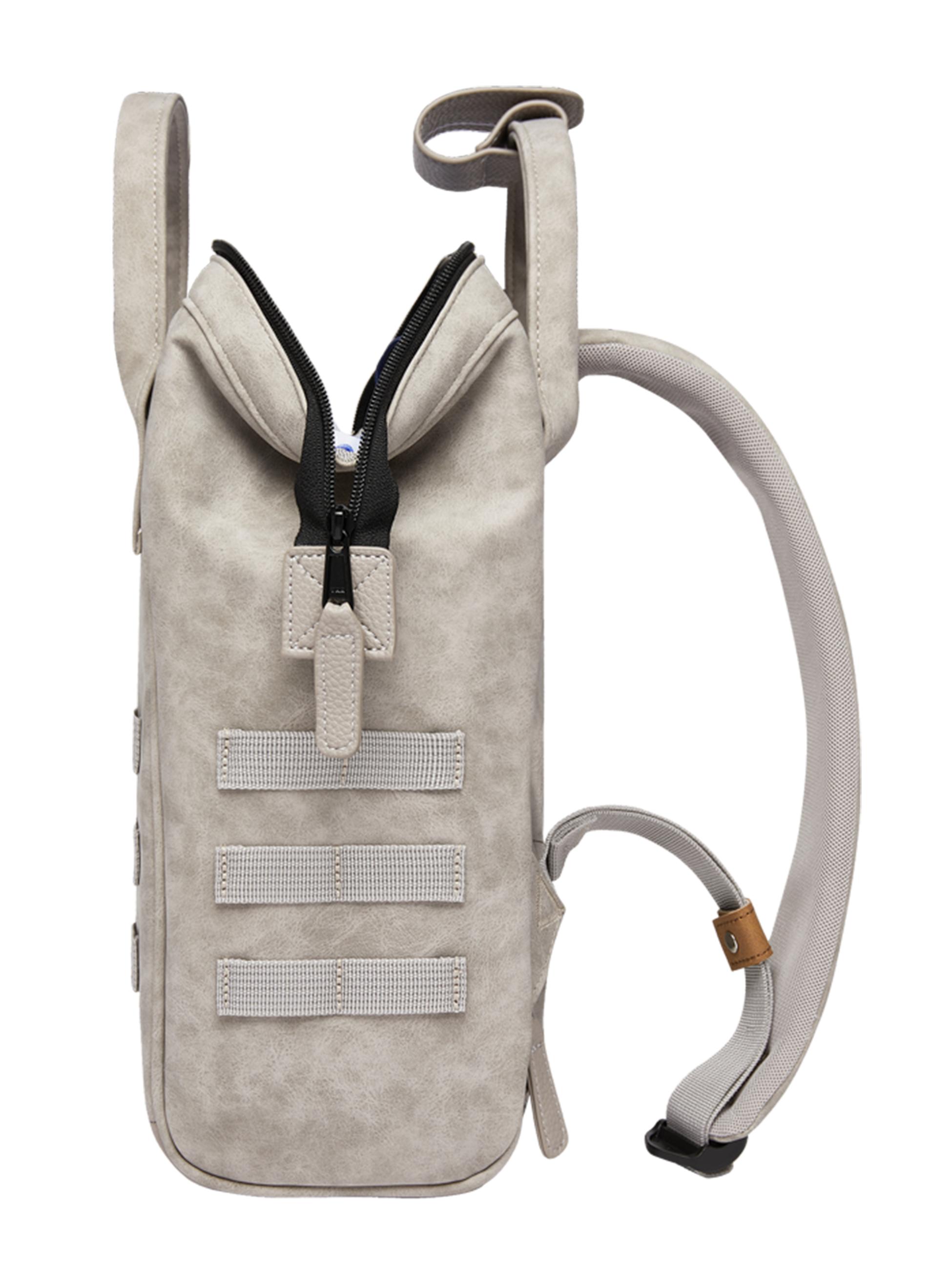 Rucksack-Tasche Adventurer Small Vegan Nubuck Reims Grey