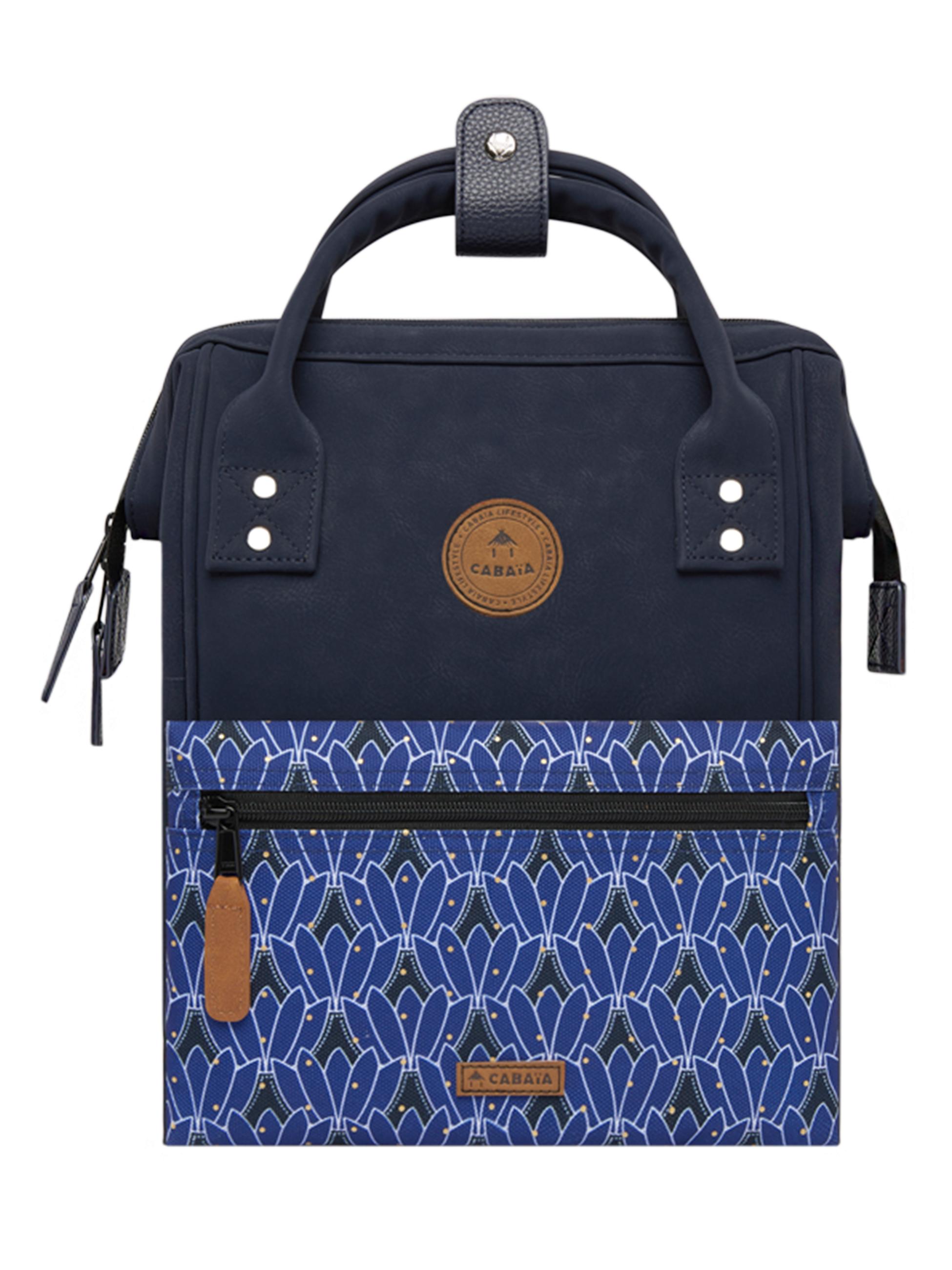 Rucksack-Tasche Adventurer Small Vegan Nubuck Zurich Navy