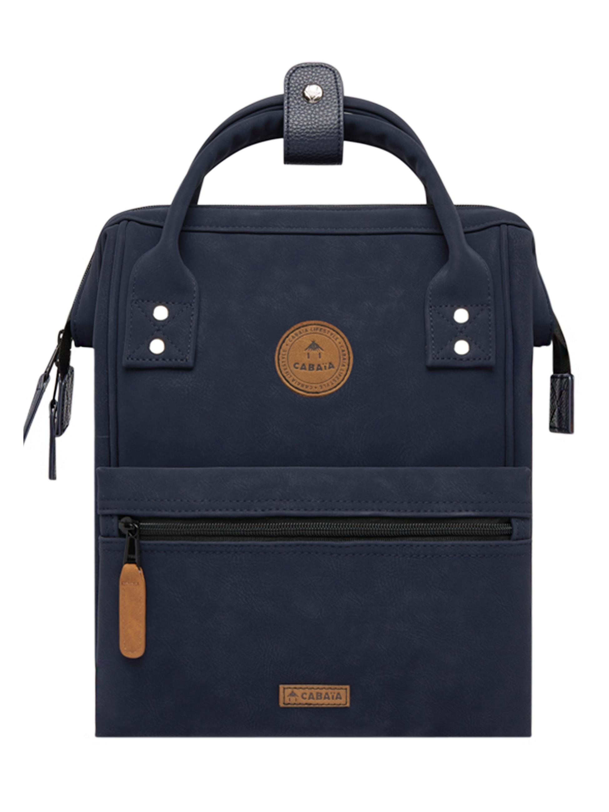 Rucksack-Tasche Adventurer Small Vegan Nubuck Zurich Navy