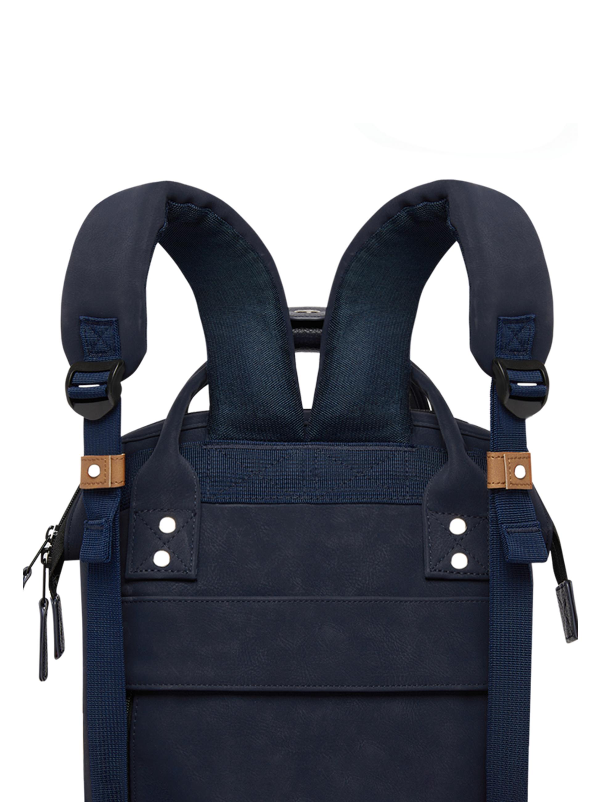 Rucksack-Tasche Adventurer Small Vegan Nubuck Zurich Navy