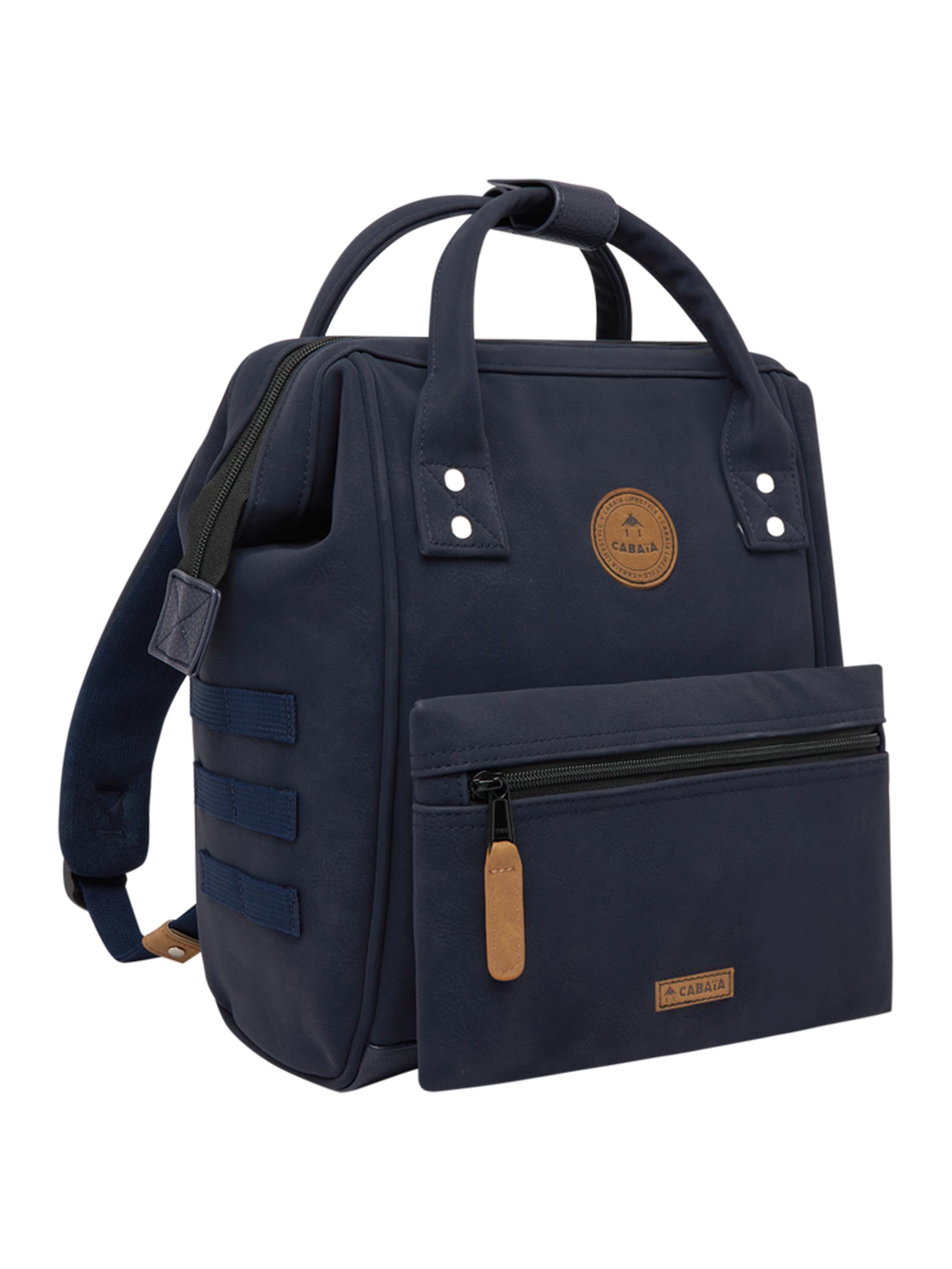 Rucksack-Tasche Adventurer Small Vegan Nubuck Zurich Navy