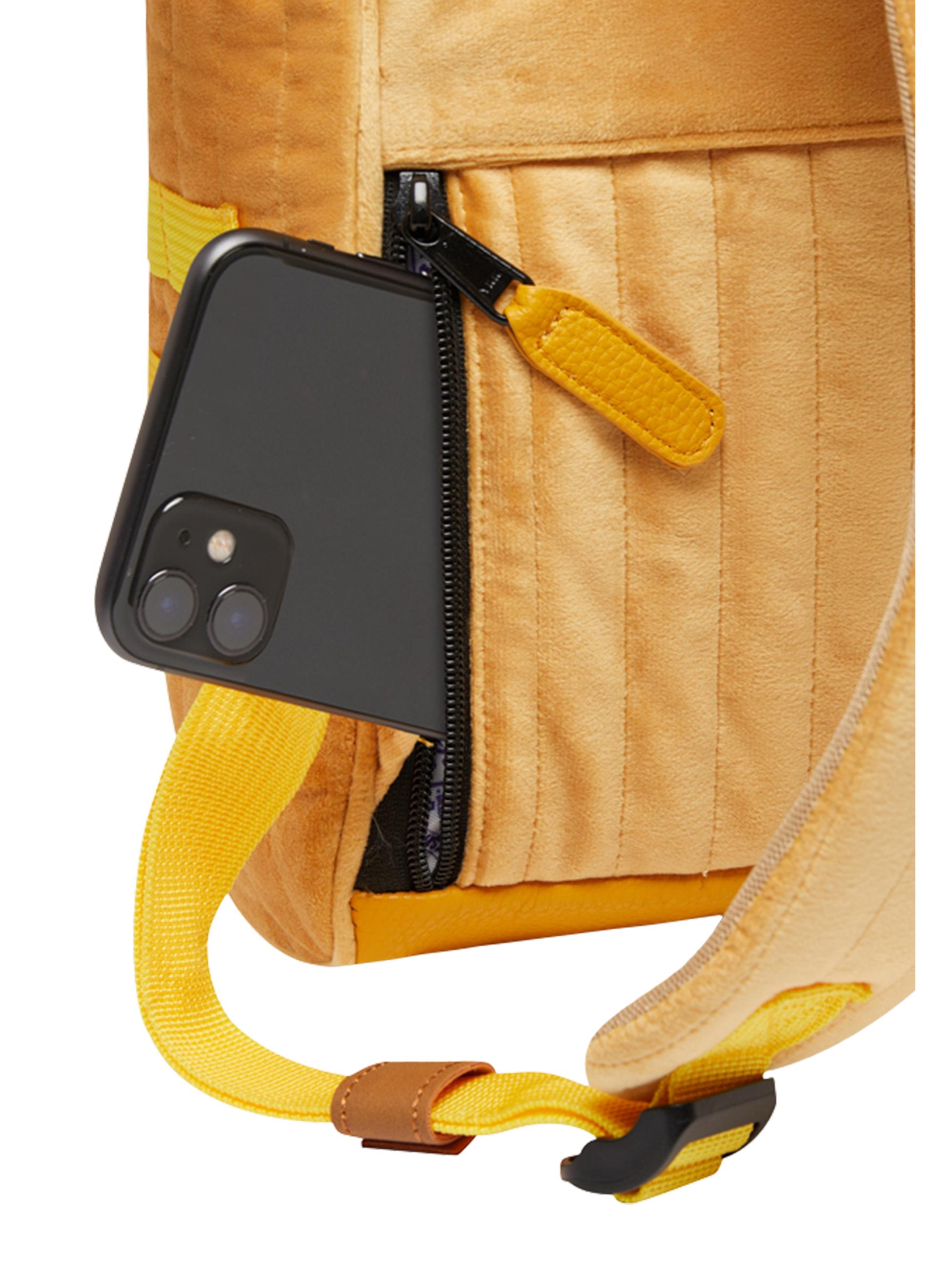 Rucksack Adventurer Small Quilted Genes Yellow