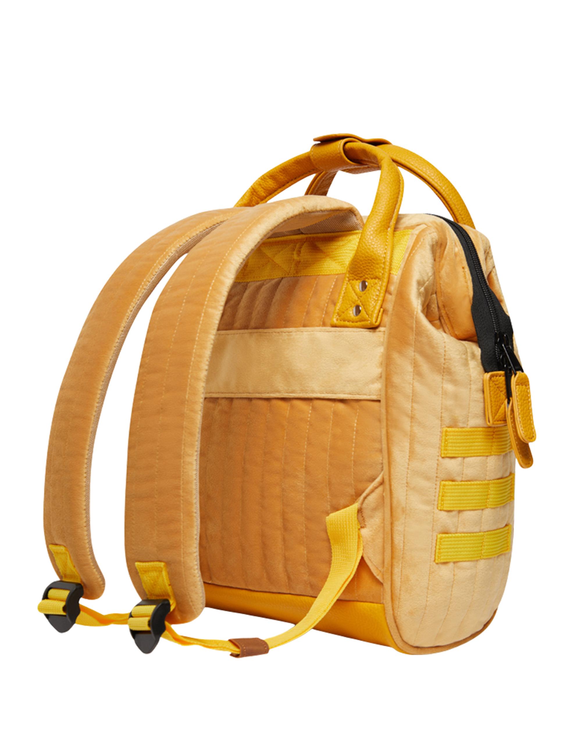 Rucksack Adventurer Small Quilted Genes Yellow