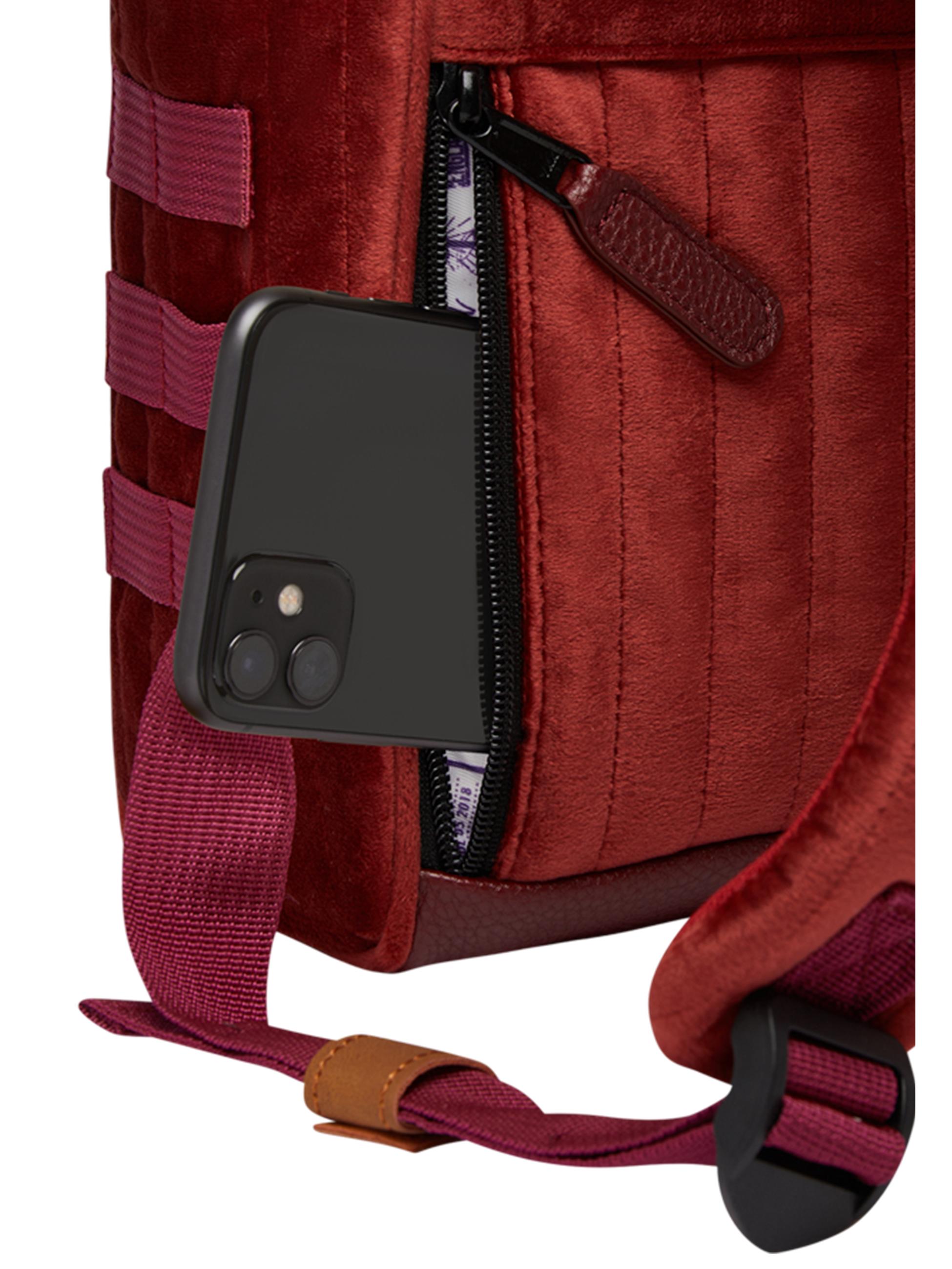 Rucksack Adventurer Small Quilted Washington Red