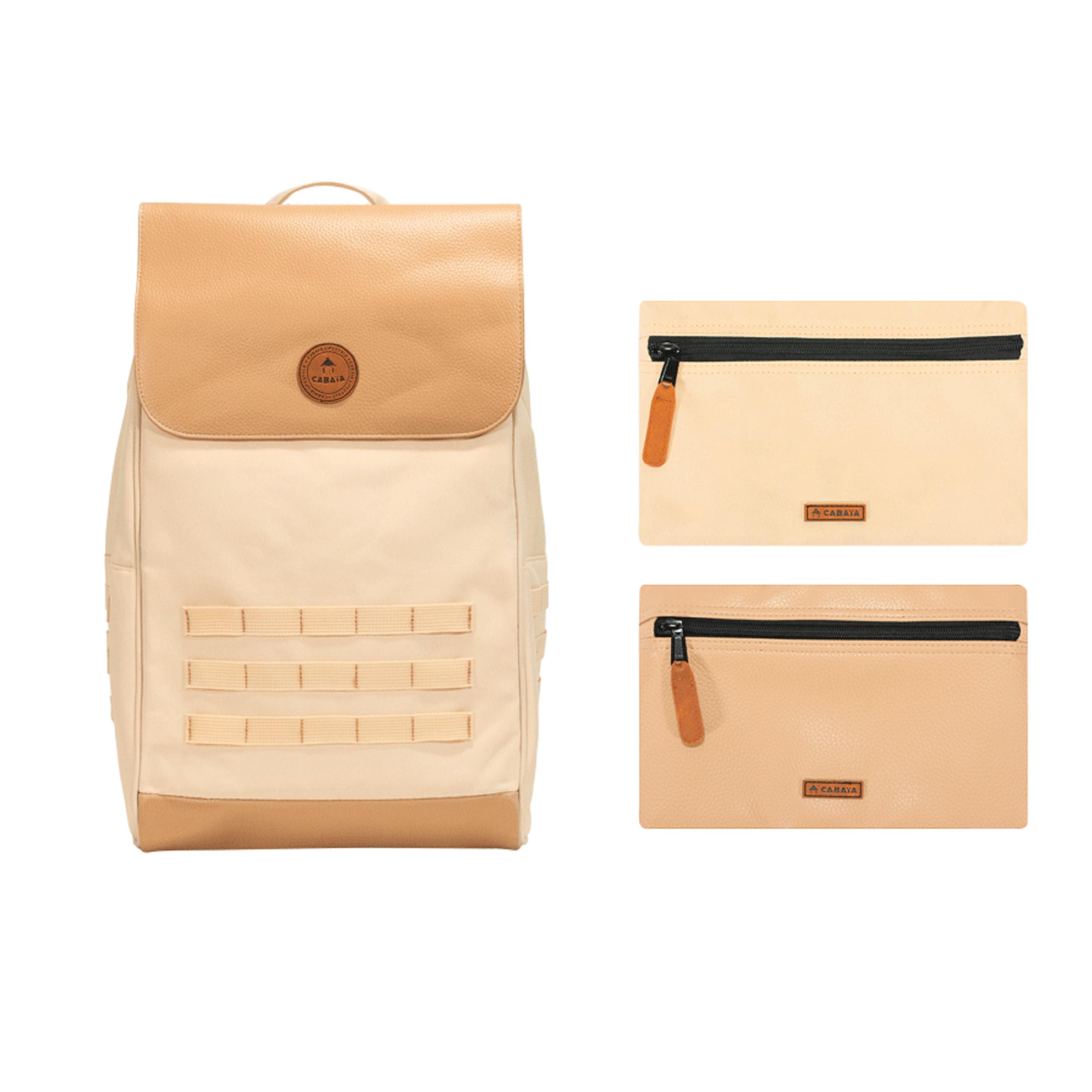 Rucksack "City Medium" Dakar Cream21