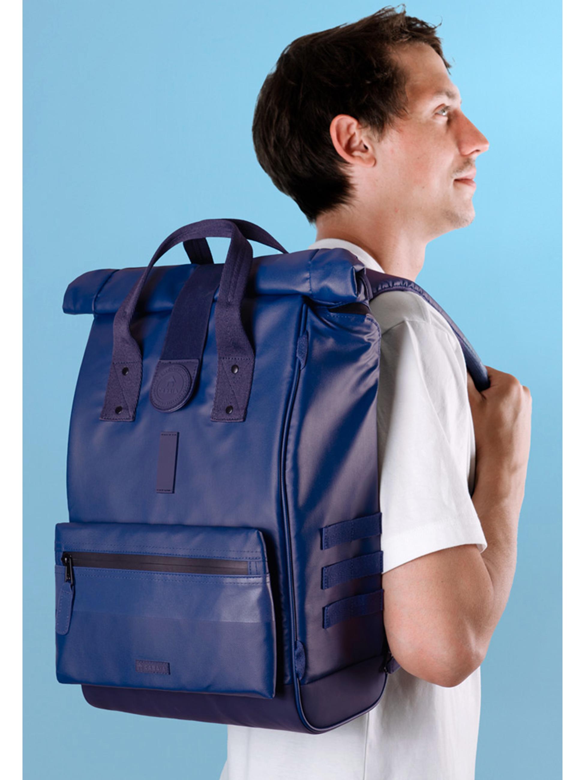 Rolltop-Rucksack "Explorer Medium" Odense Blue