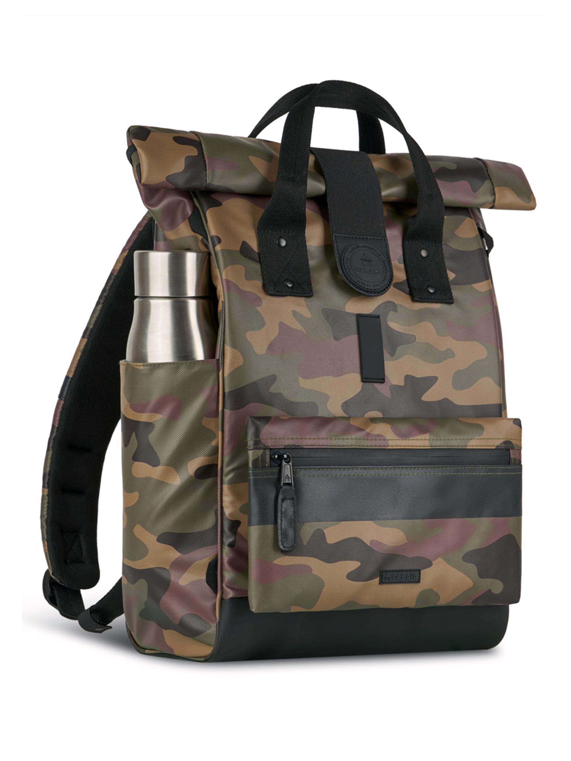 Rolltop-Rucksack "Explorer Medium" Puebla Camouflage