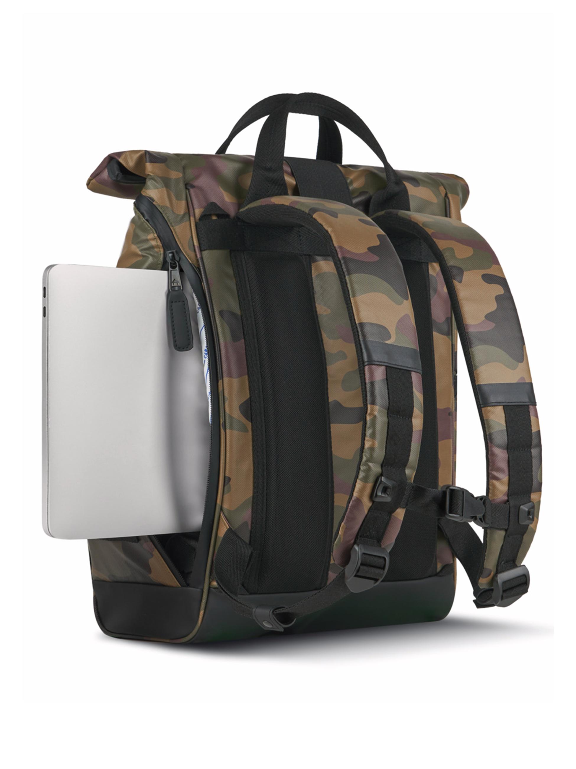 Rolltop-Rucksack "Explorer Medium" Puebla Camouflage