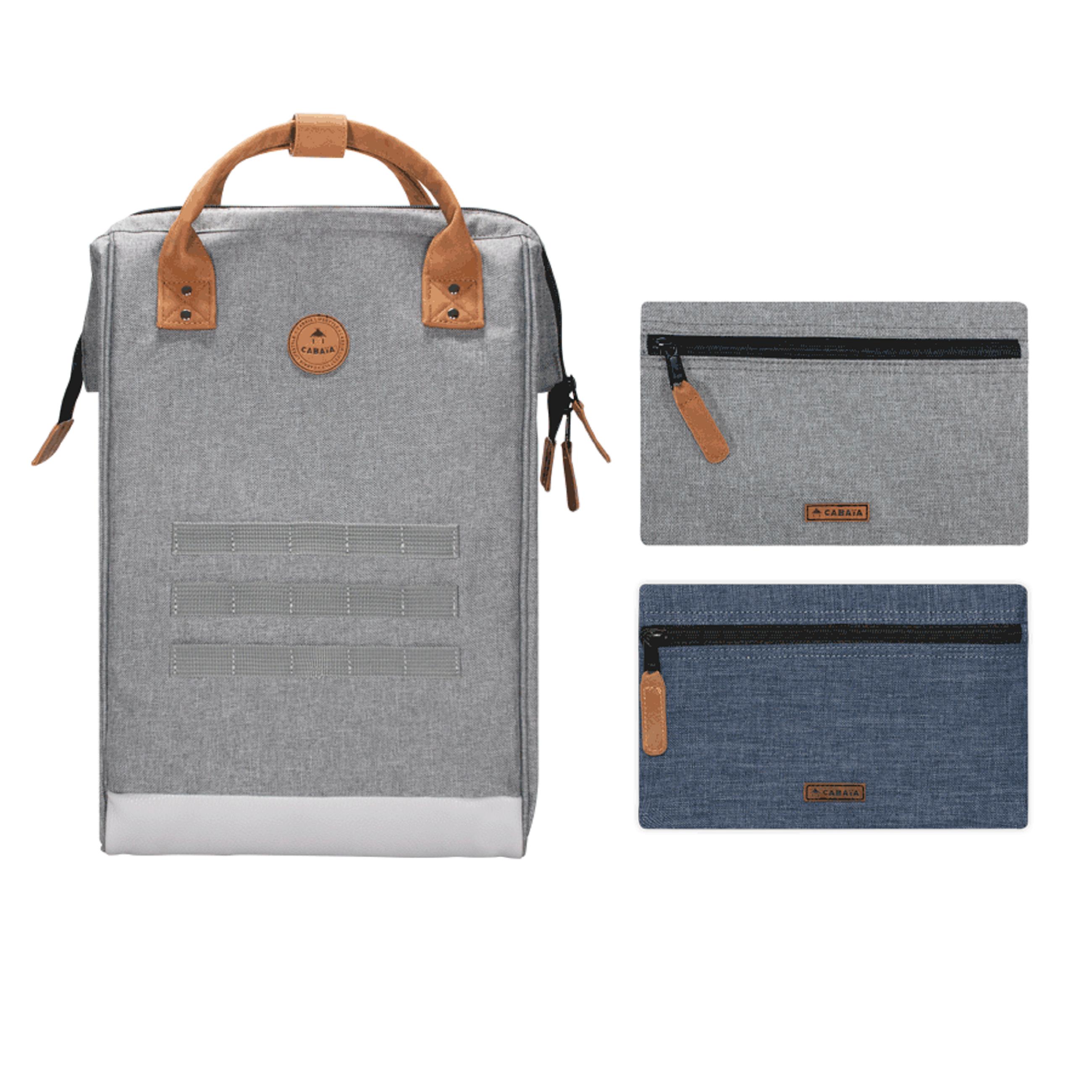 Rucksack "Large" New York Grey Melanged21