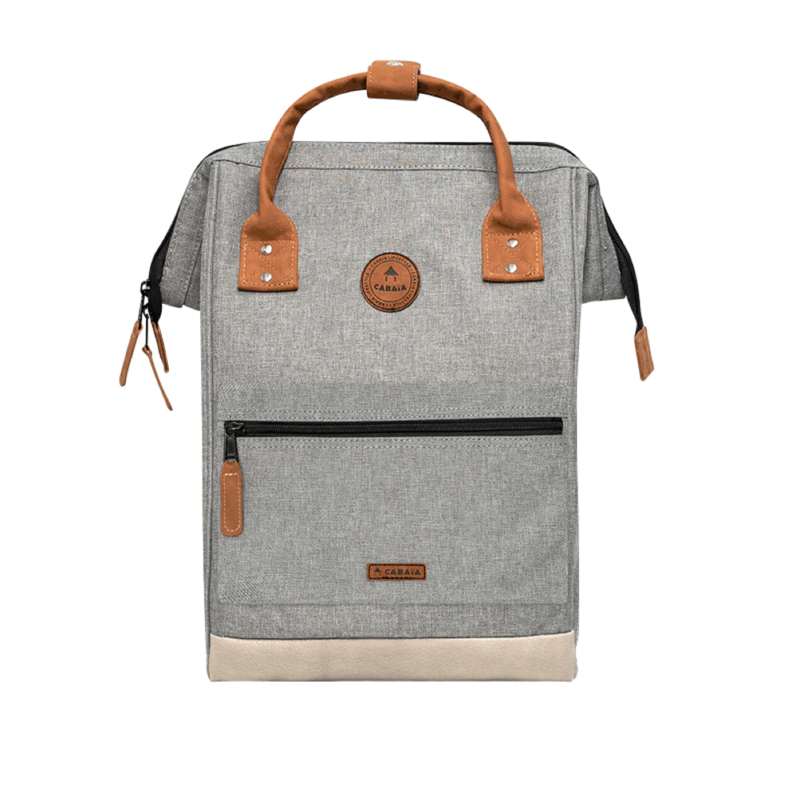 Rucksack "Medium" Grey Melanged021