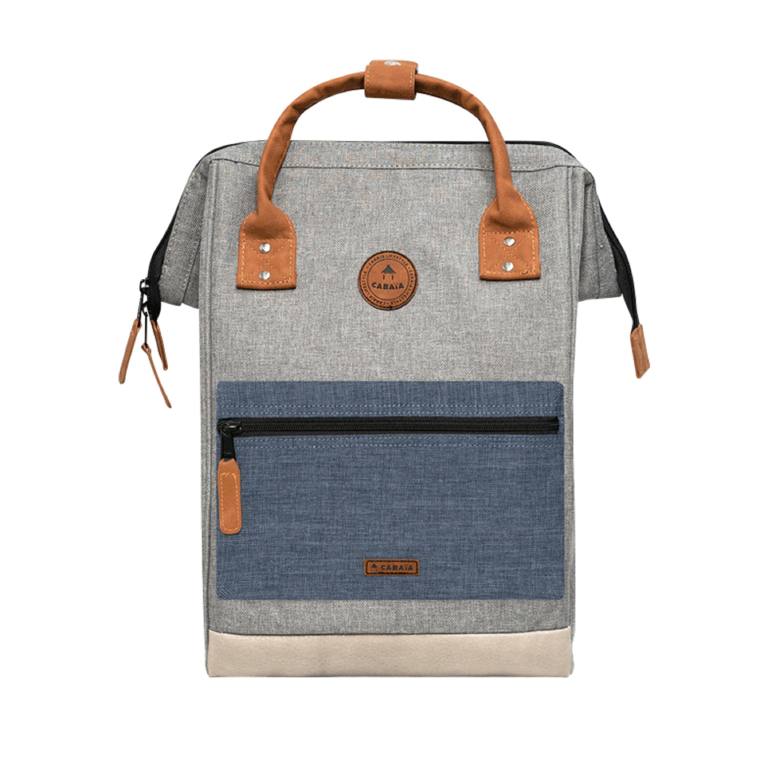 Rucksack "Medium" Grey Melanged021