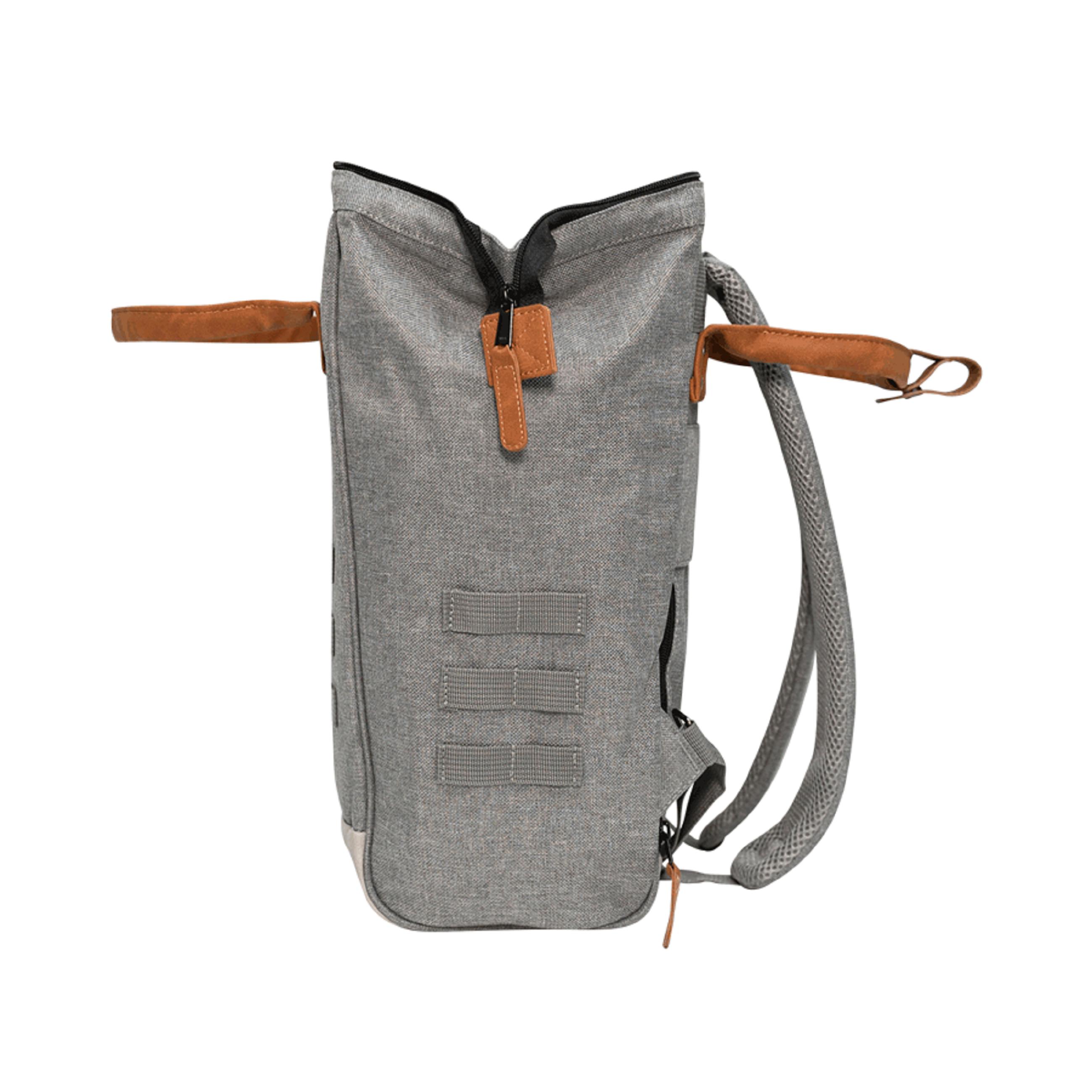 Rucksack "Medium" Grey Melanged021