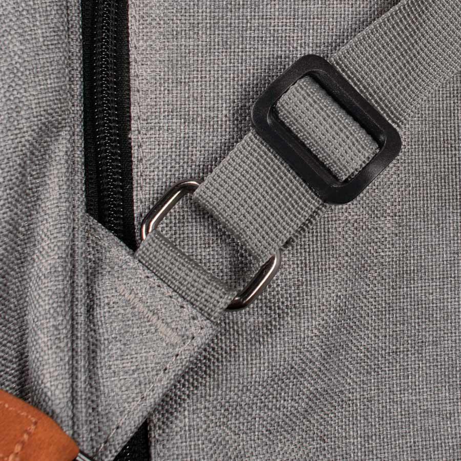 Rucksack "Medium" Grey Melanged021