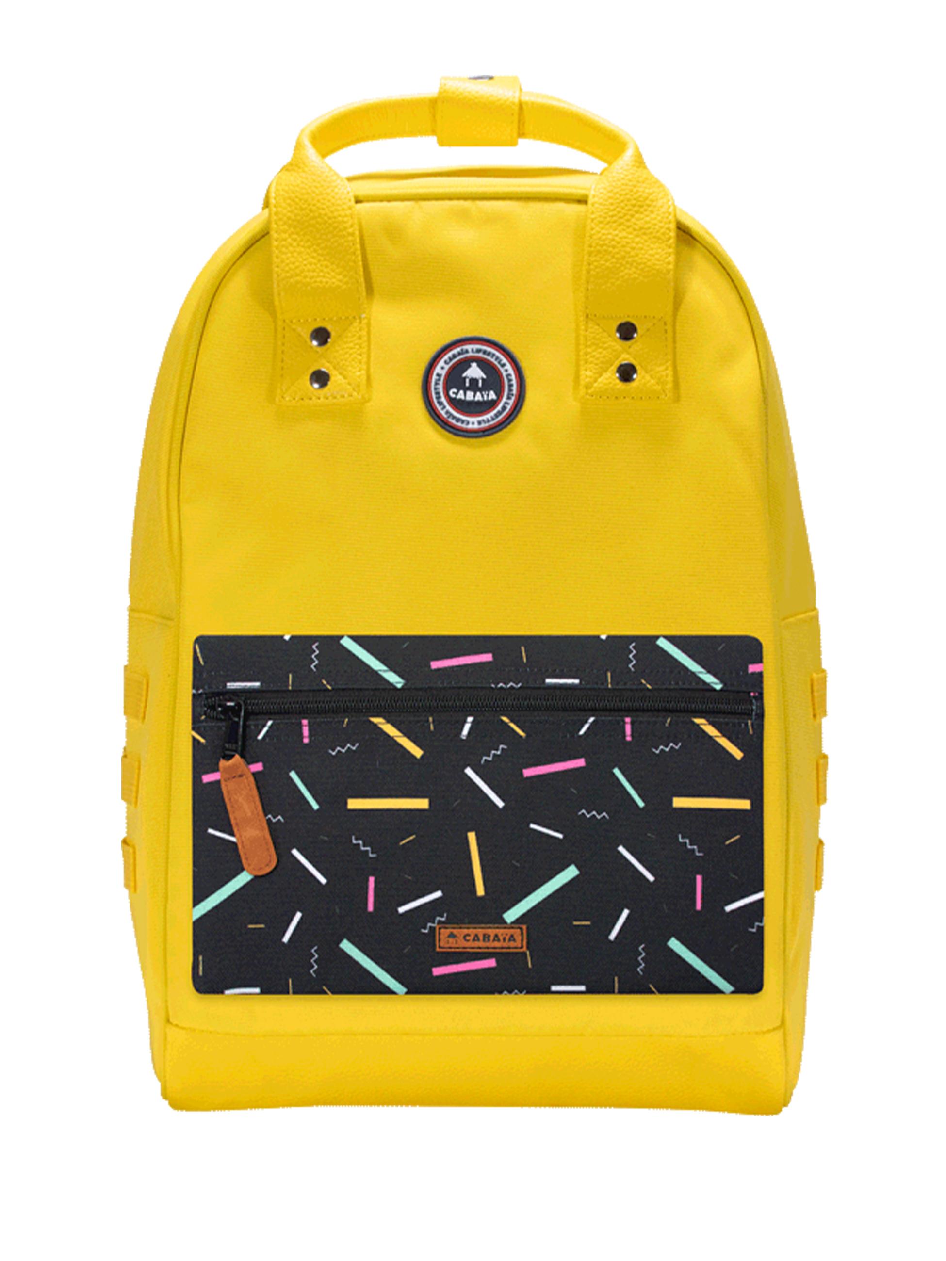 Rucksack "Old School Medium" Porto Yellow